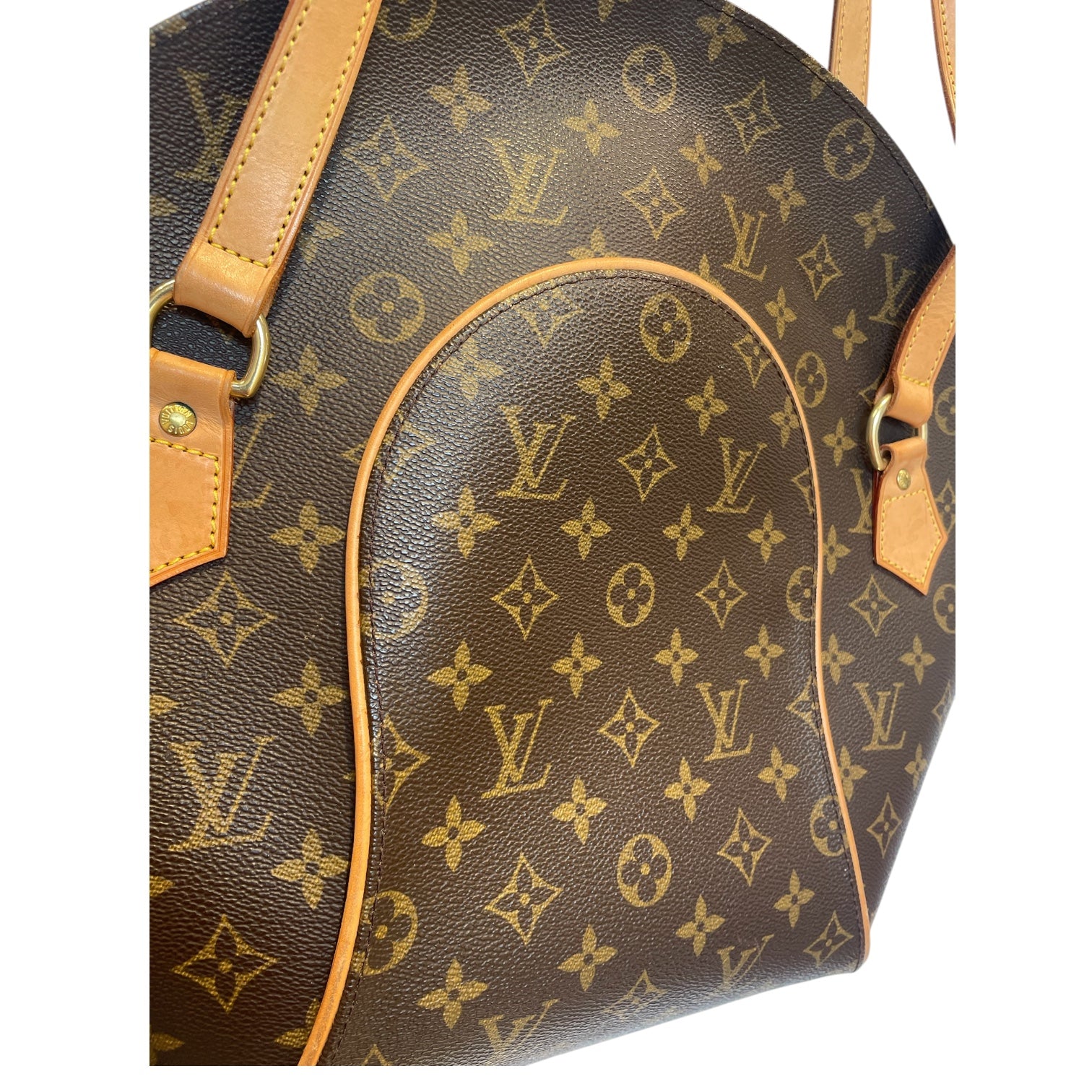 LOUIS VUITTON/Bag/Monogram/Leather/BRW/Ellipse Shoulder Bg view 4