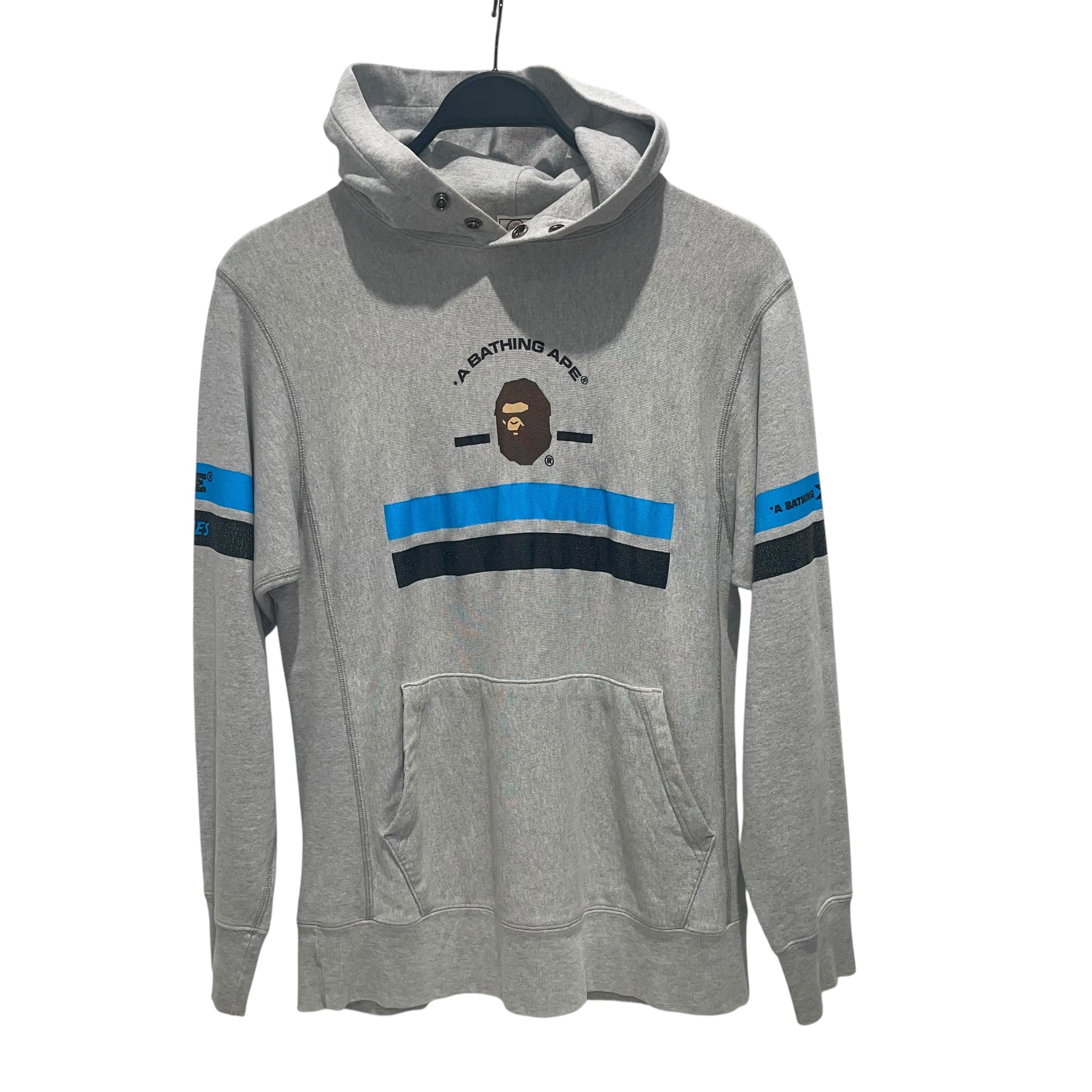 A BATHING APE/Hoodie/S/Cotton/GRY/'Ape Shall Never Die" view 1
