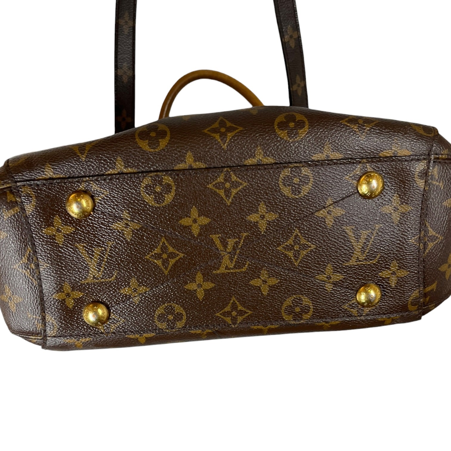 LOUIS VUITTON/Hand Bag/Monogram/Leather/BRW/MONTAIGNE MM view 3