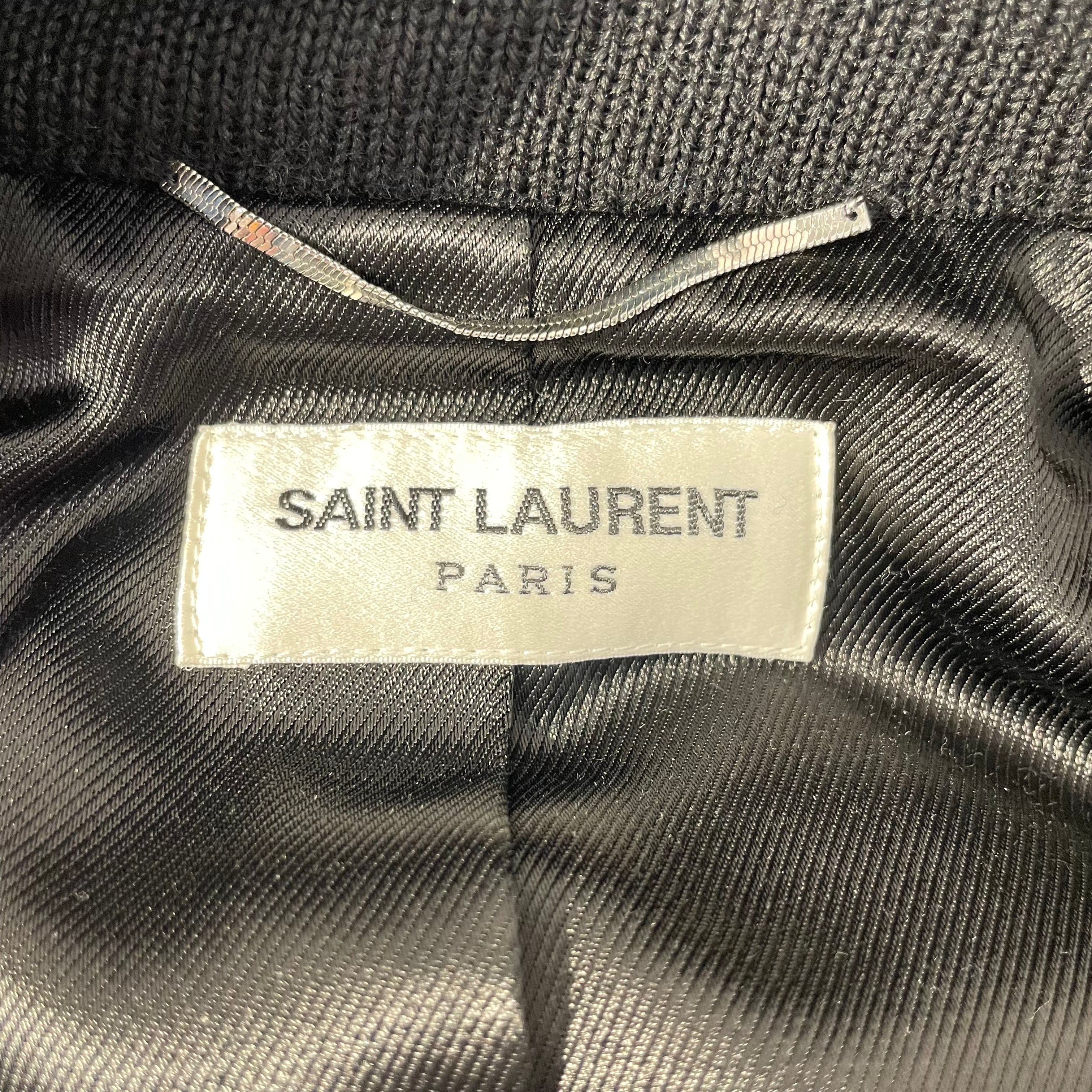 SAINT LAURENT/Baseball Jkt/54/GRN/ view 3