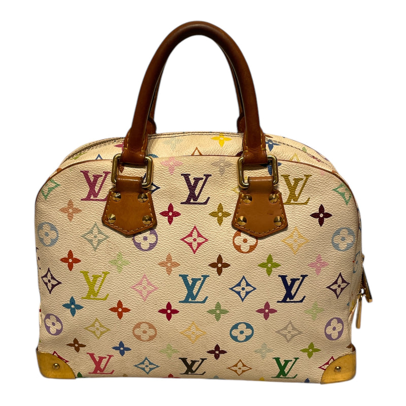 LOUIS VUITTON/Hand Bag/Monogram/Leather/WHT/Trouville Multicolore