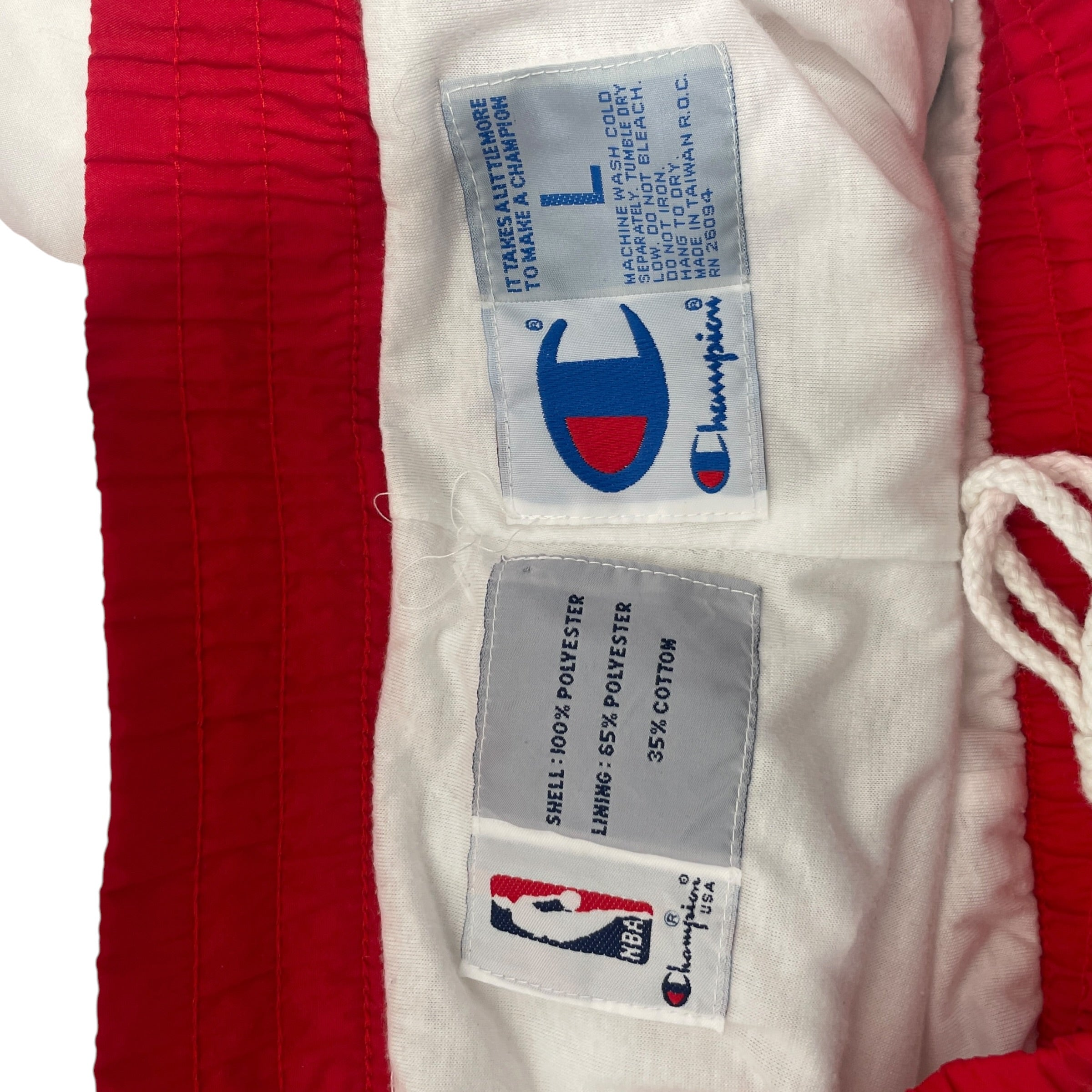 Champion/Straight Pants/L/Cotton/WHT/76ers view 3