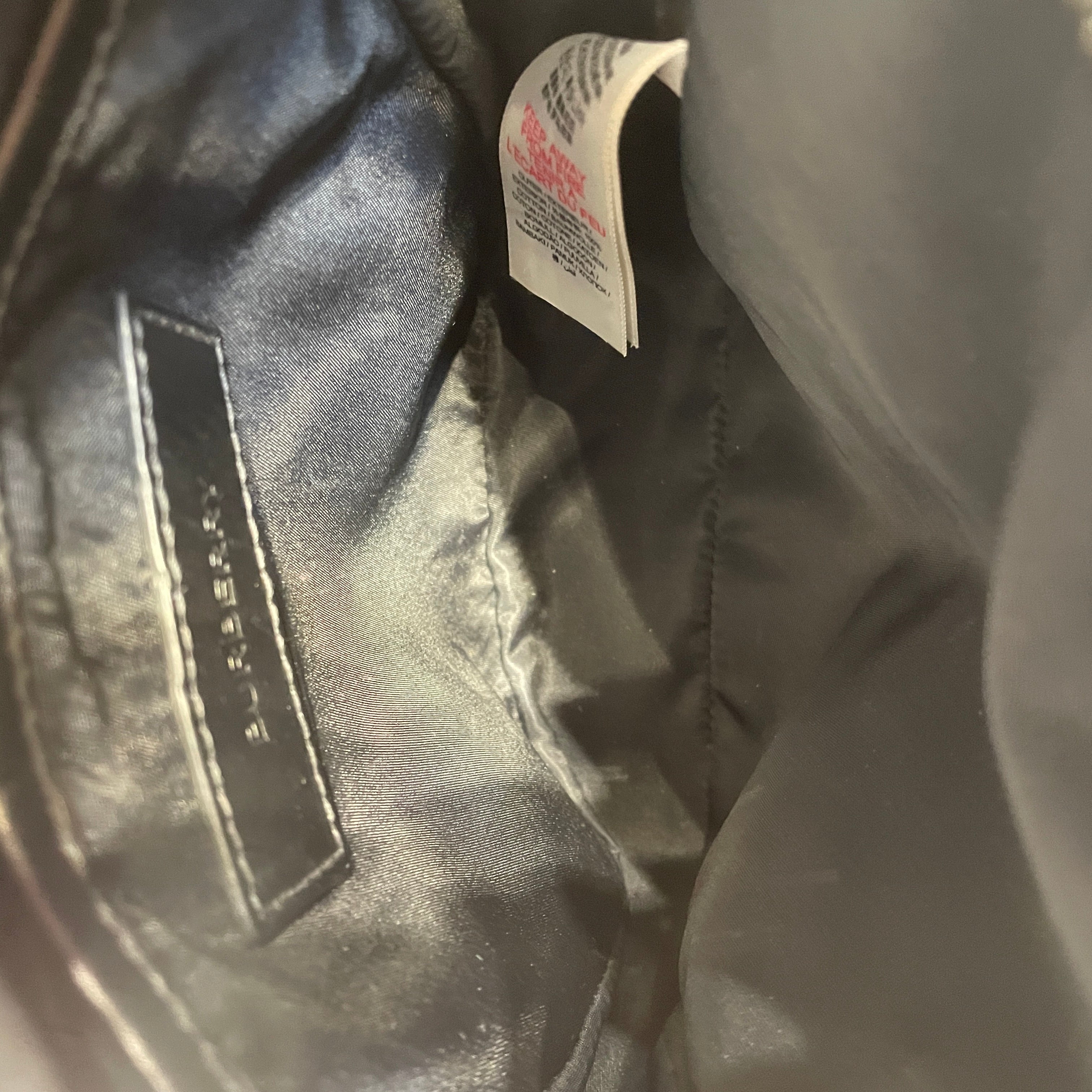 BURBERRY LONDON/Cross Body Bag/Polyester/BLK/ view 4