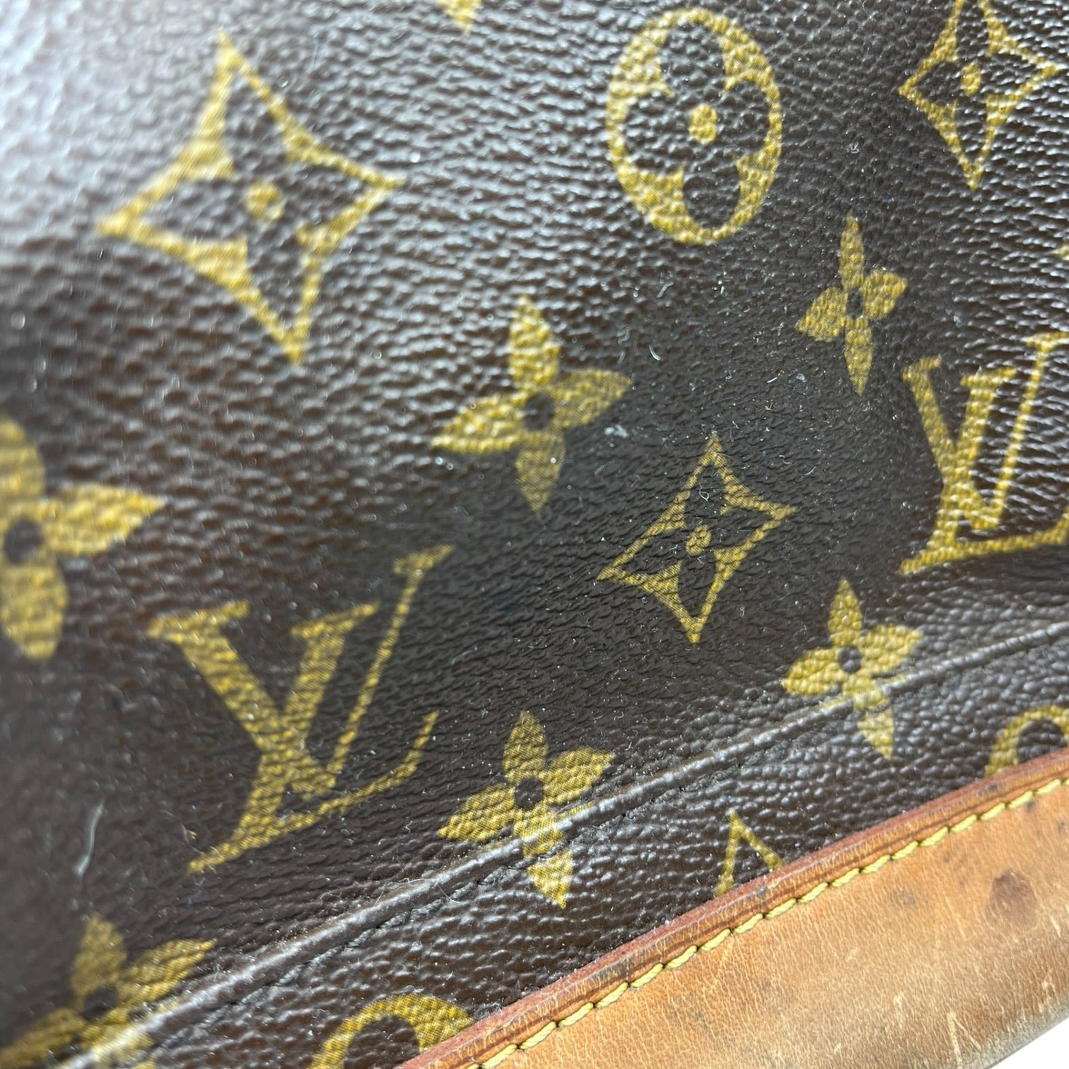 LOUIS VUITTON/Backpack/Monogram/Leather/BRW/BUCKLE BACKPACK view 6