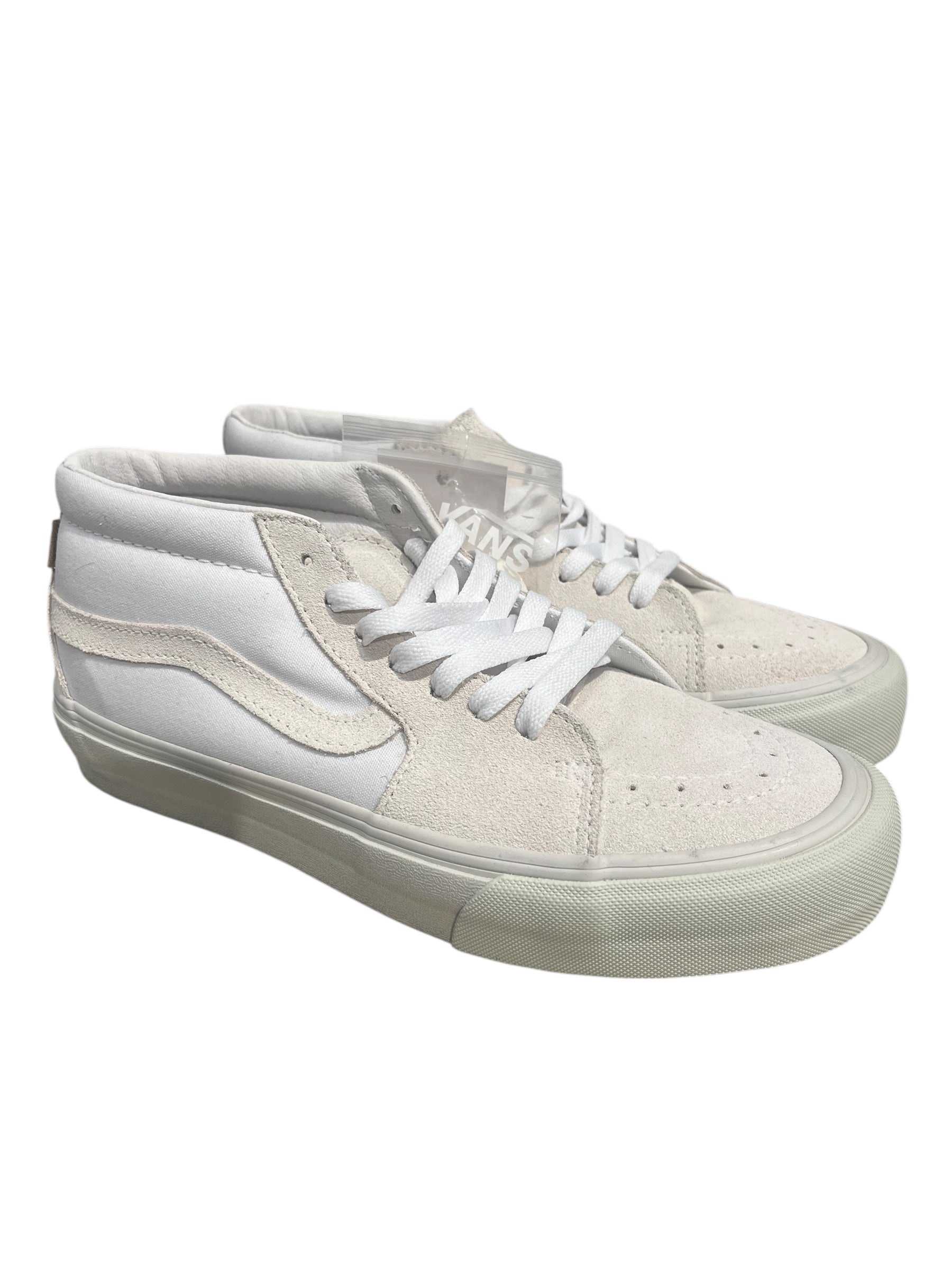 JJJJound/VANS/Hi-Sneakers/US 8/Suede/WHT/WHITE LACES NWT view 1