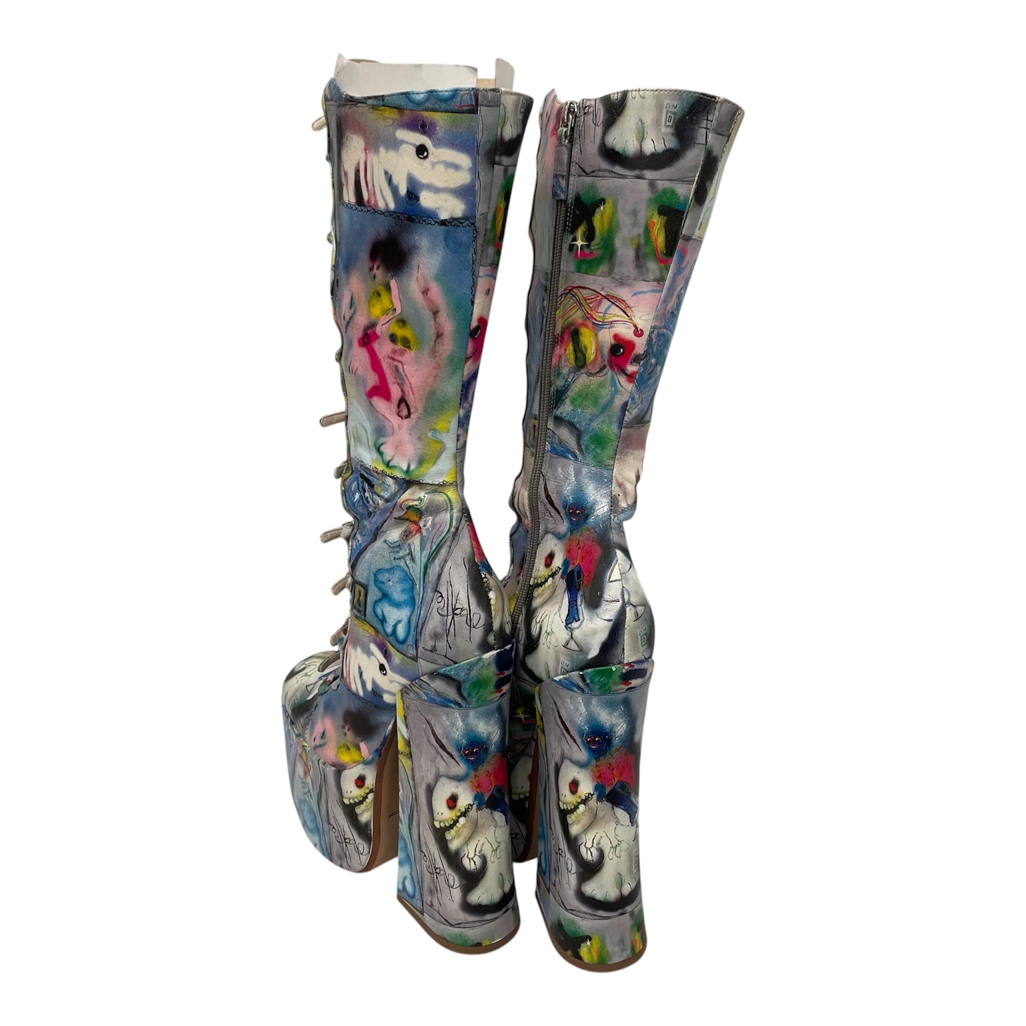 MARC JACOBS/Boots/US 7.5/All Over Print/Leather/MLT/LOVEPARKS view 3