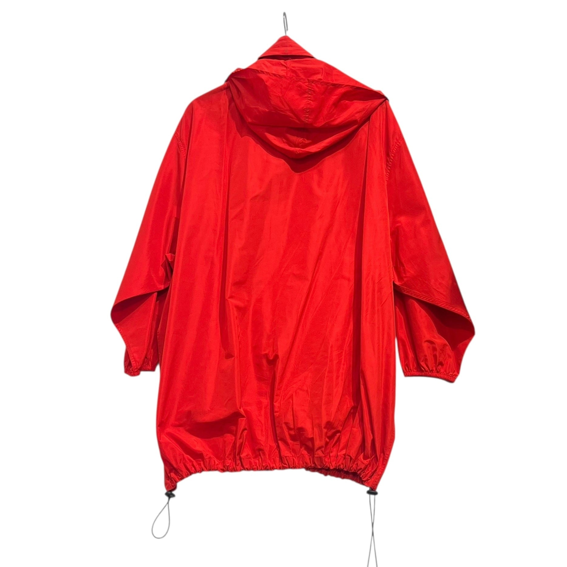 BALENCIAGA/Windbreaker/40/Polyester/RED/ca0085 red buttons blk string view 2