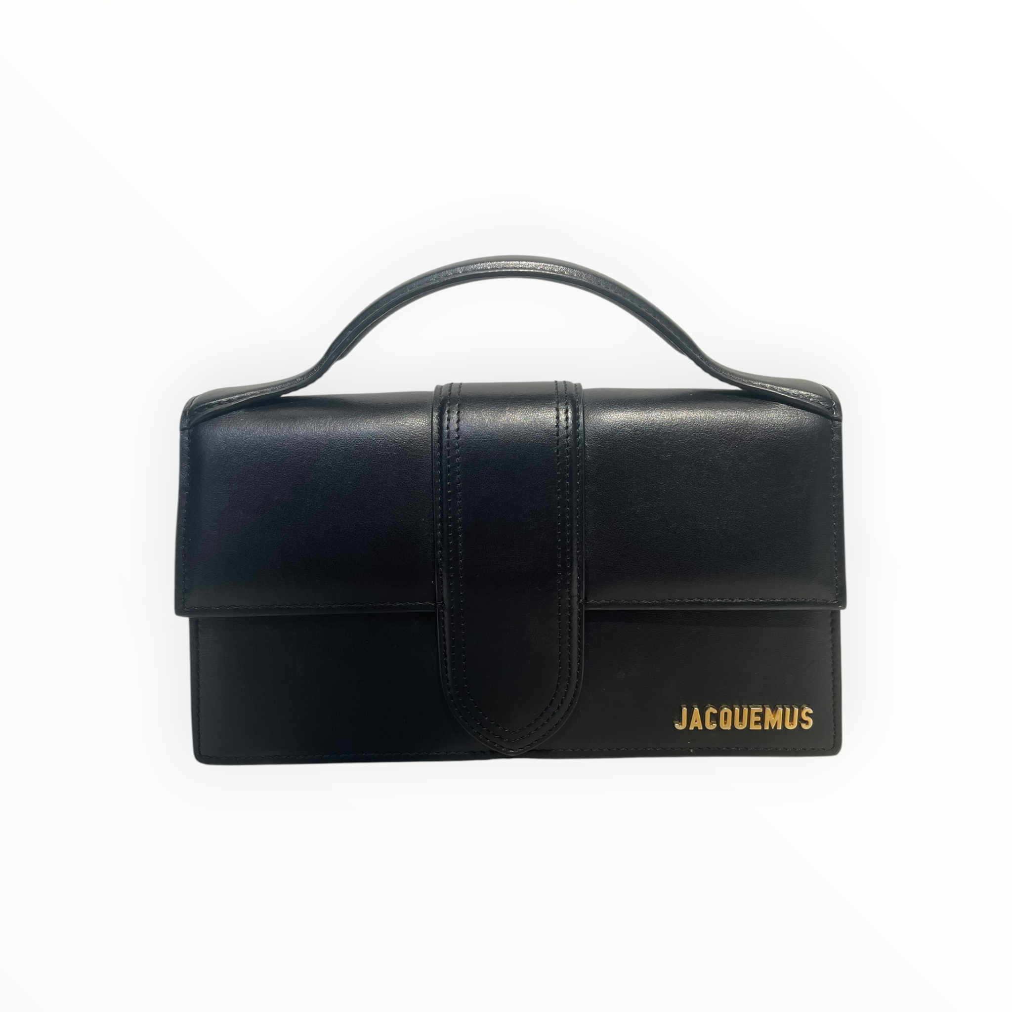 JACQUEMUS/Cross Body Bag/Leather/BLK/Le Grand Bambino view 3