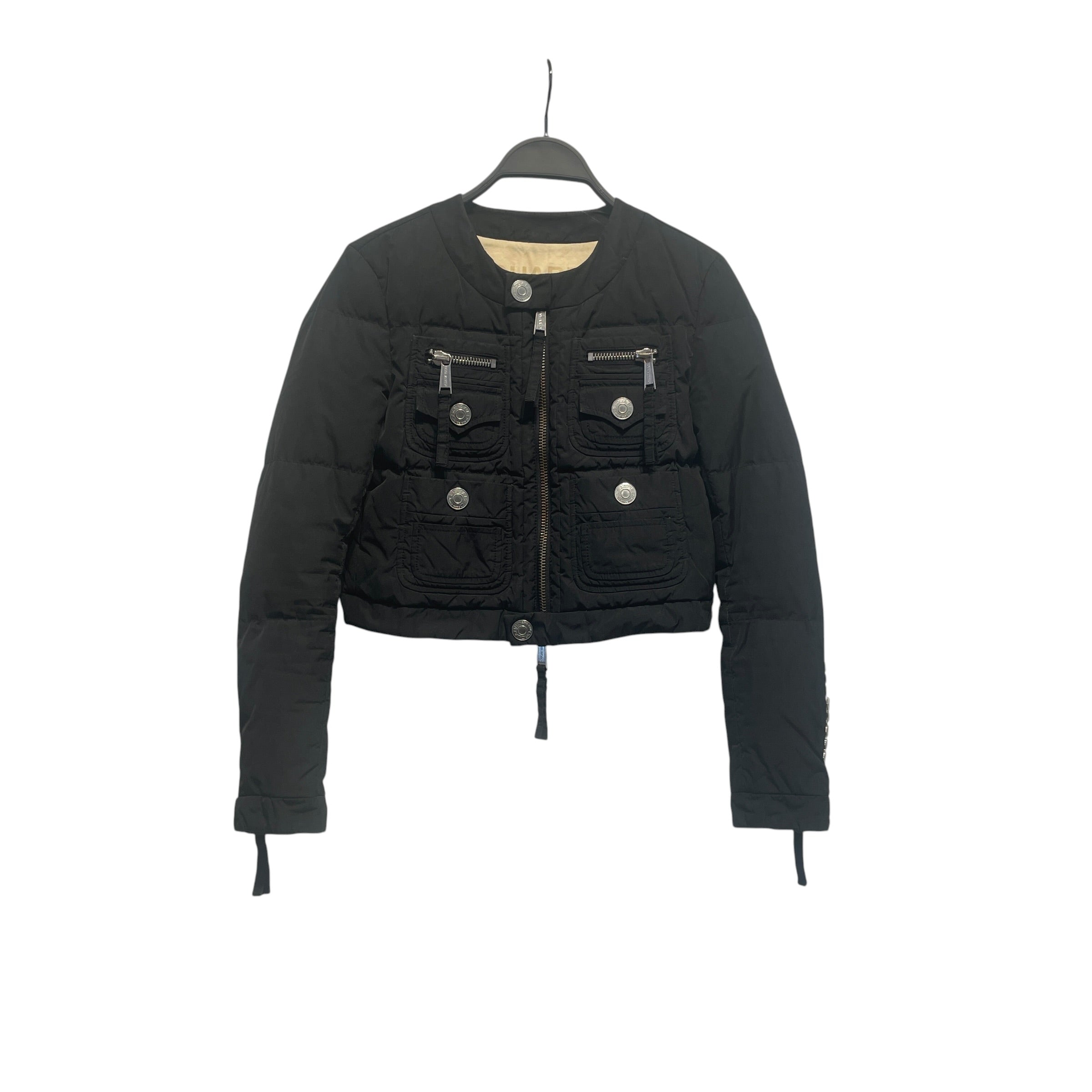 DSQUARED2/Coat/XS/BLK/Single Breasted/ view 1