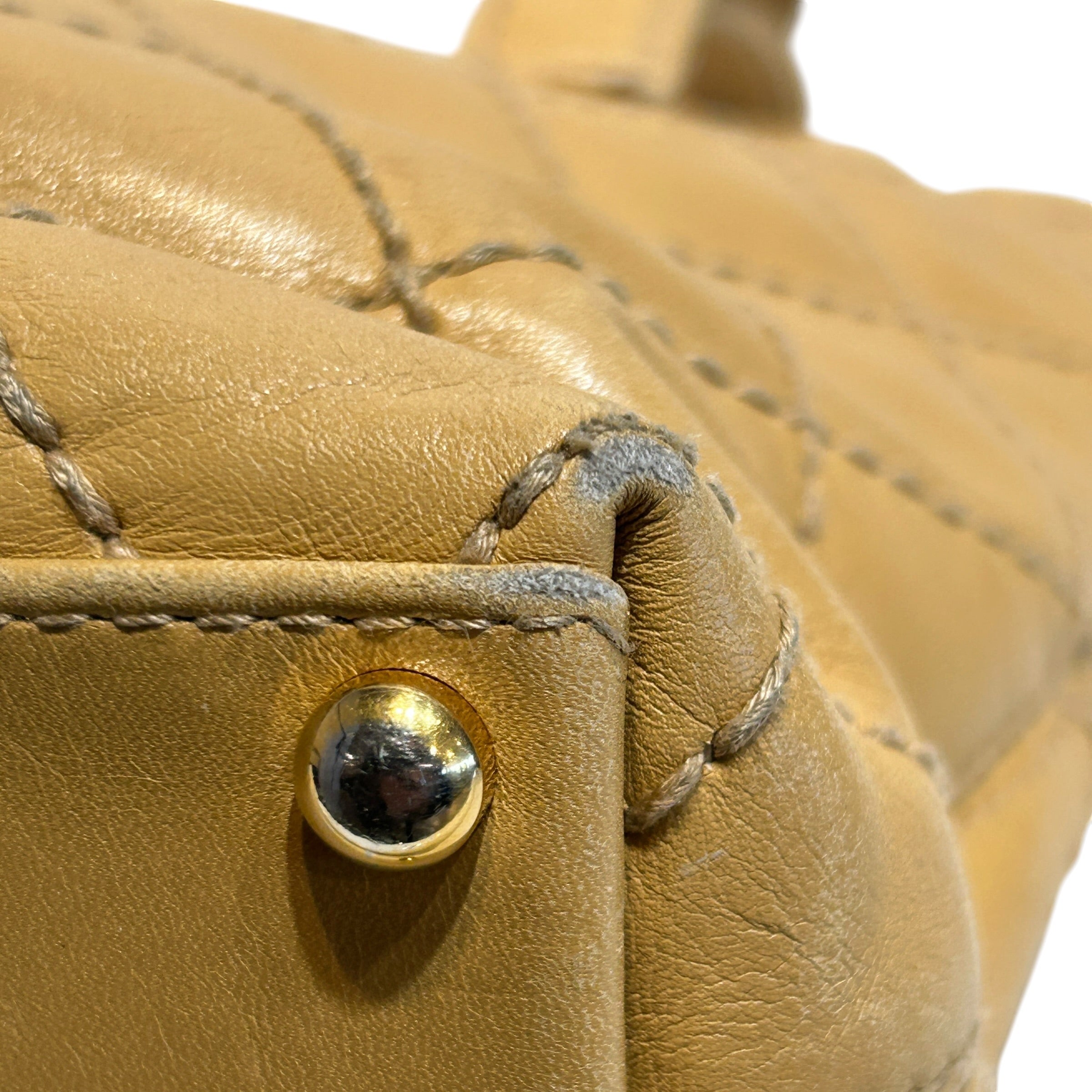 CHANEL/Tote Bag/Leather/CML/Quilted Wild Stitch Surpique view 10