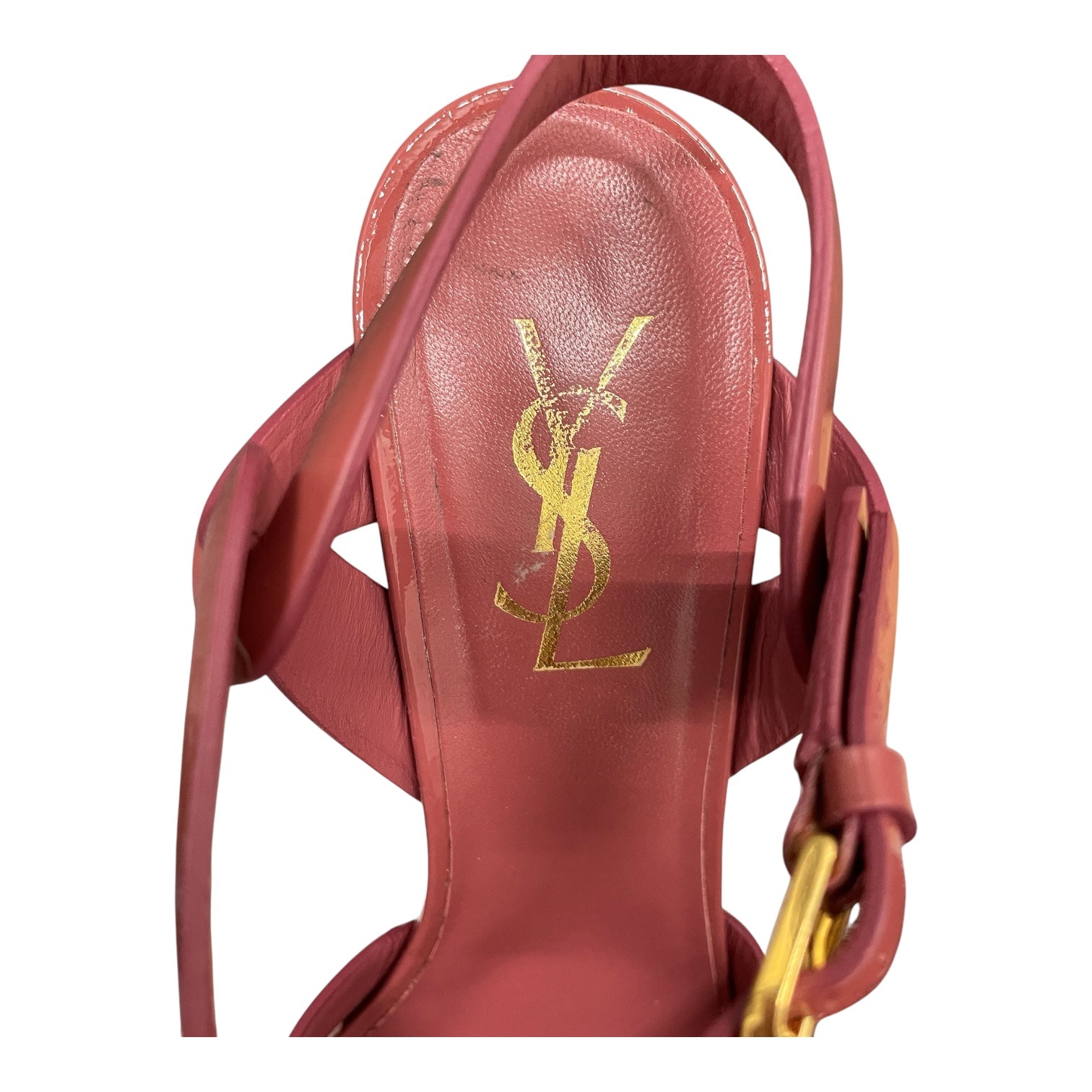 YVES SAINT LAURENT/Heels/EU 37.5/Leather/PNK/YVES SAINT LAURENT view 5