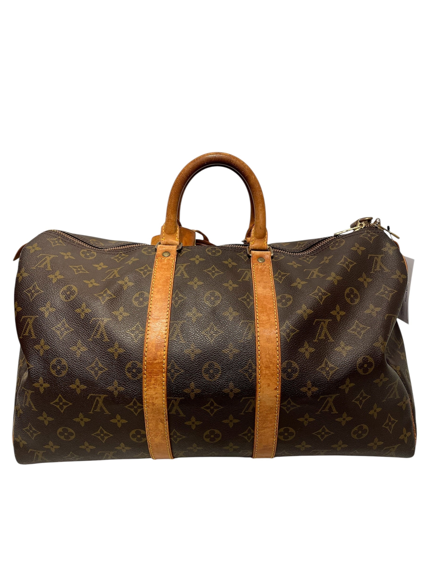 LOUIS VUITTON/Boston Bag/All Over Print/Leather/BRW/699.90 view 3