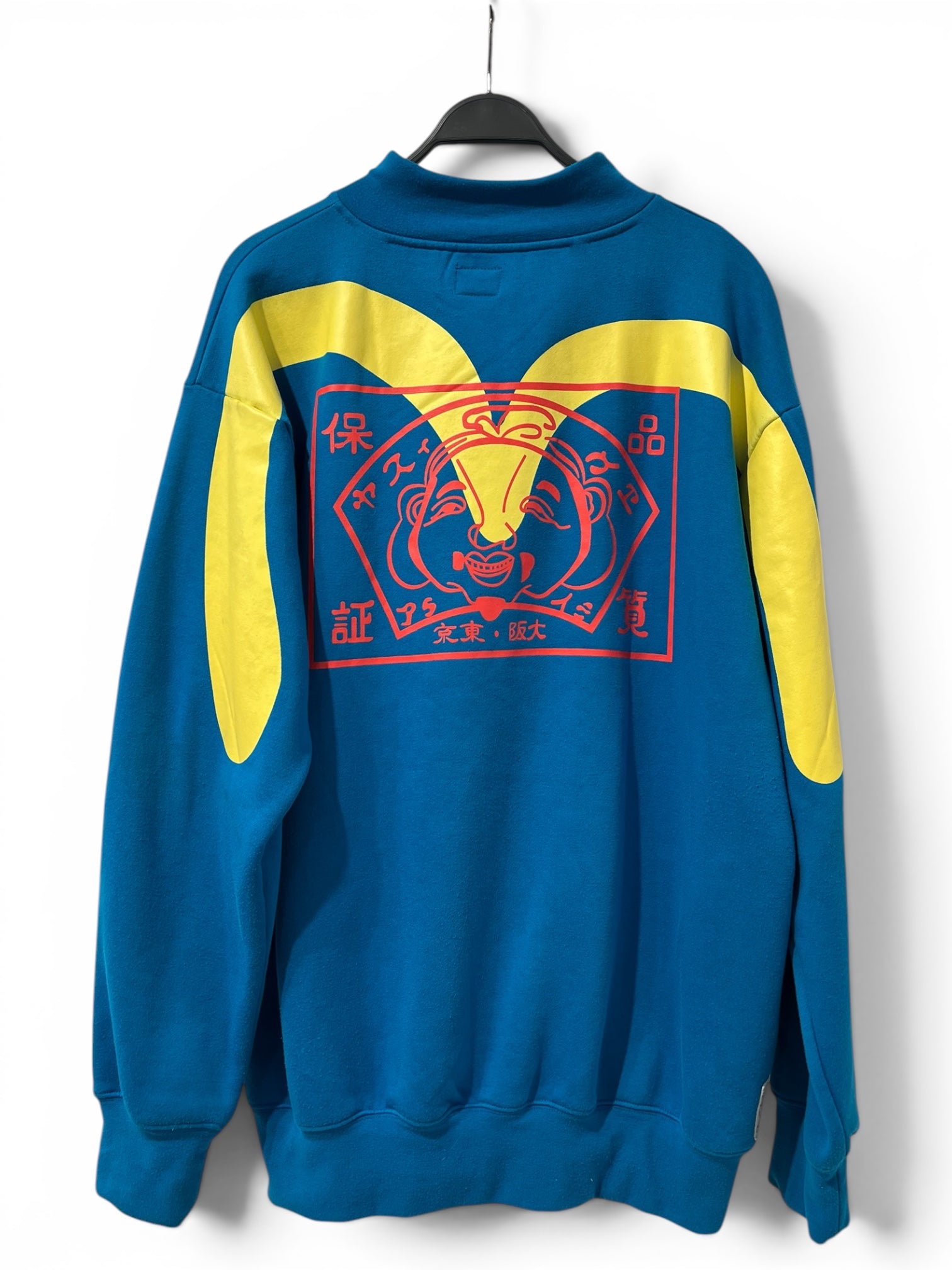 EVISU/Sweater/XXL/Cotton/BLU/BLUE SWEATER ZIP-UP view 2