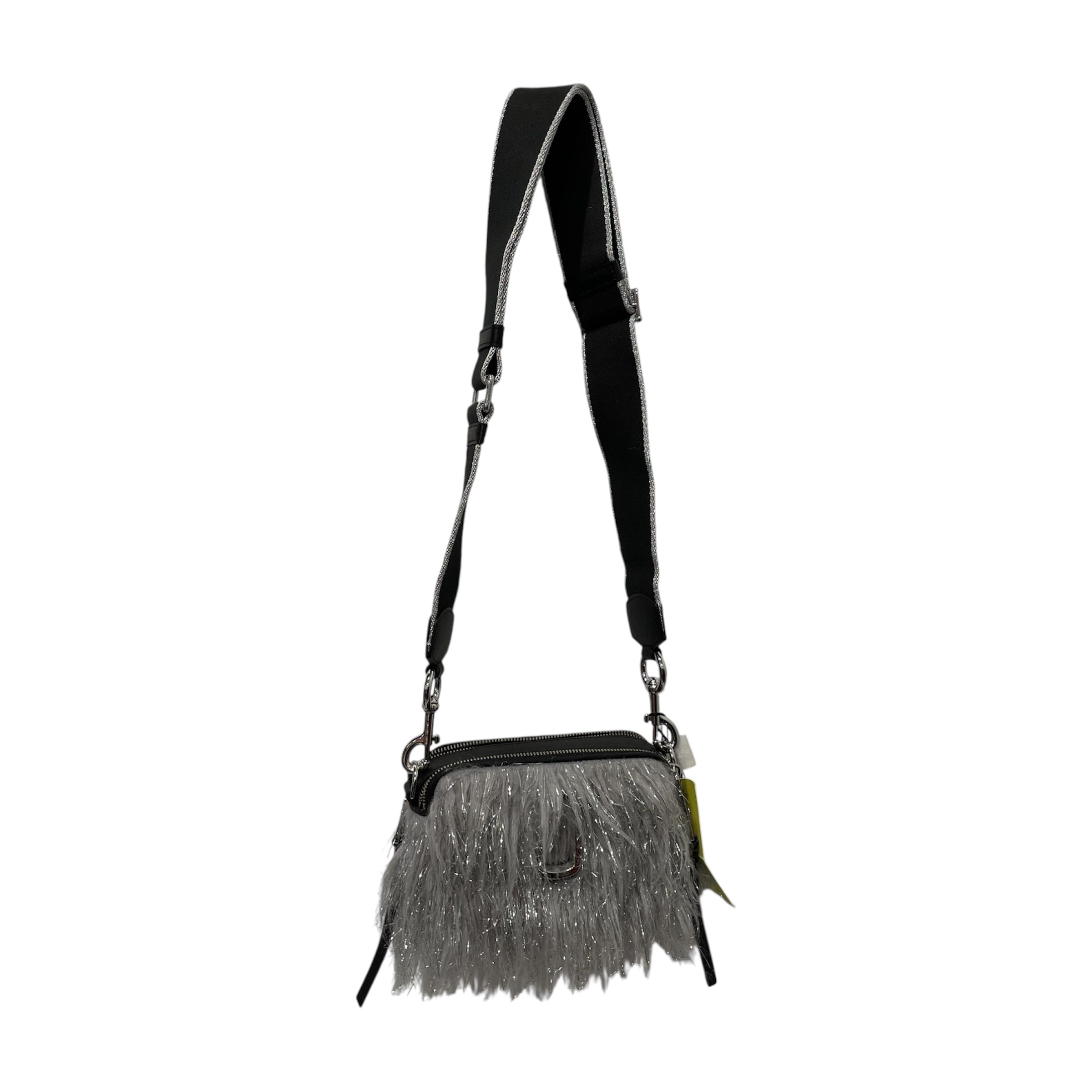 MARC JACOBS/Cross Body Bag/Fake Fur/GRY/SILVER view 1