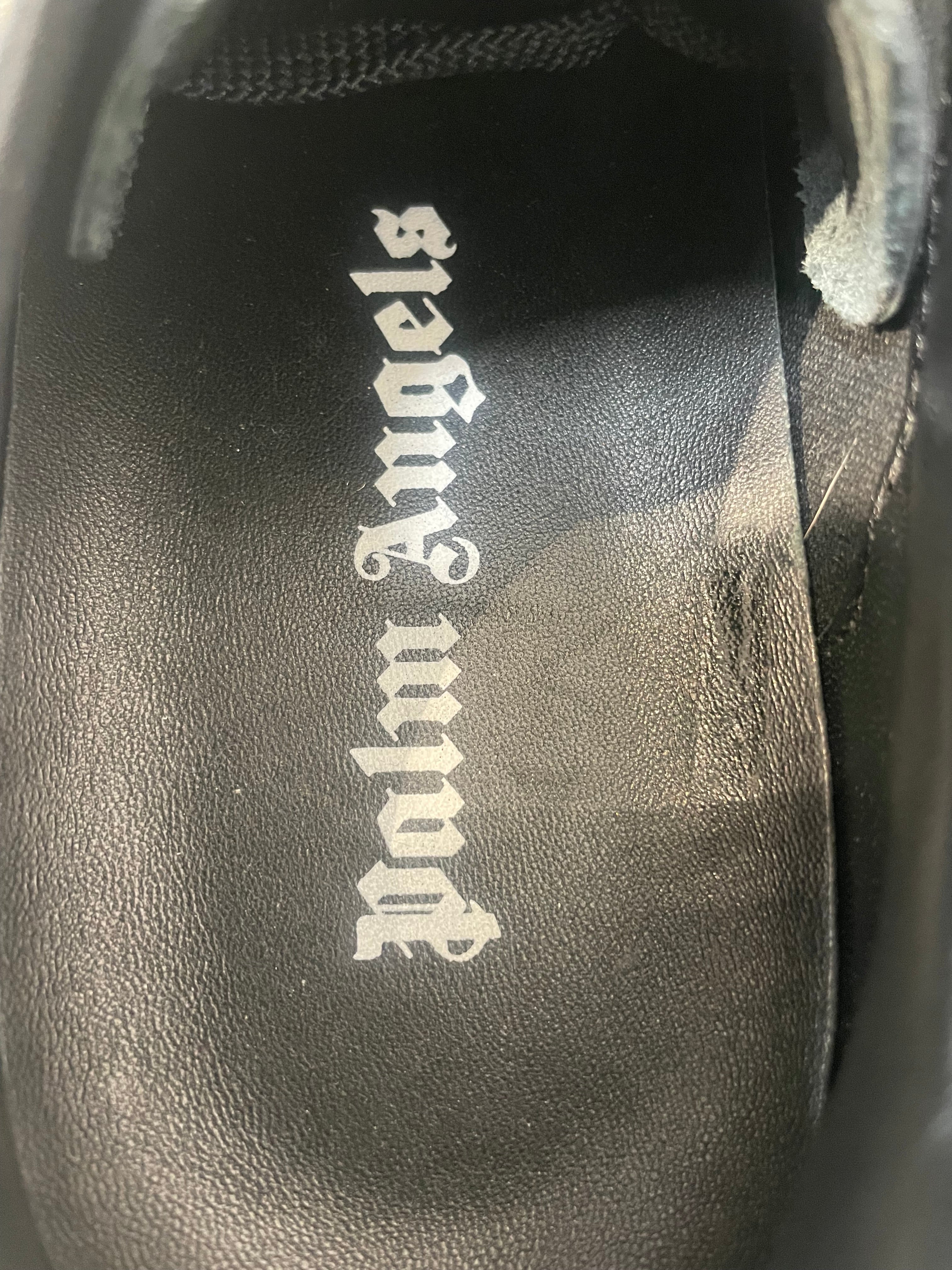 Palm Angels/Low-Sneakers/EU 40/Leather/BLK/Side Teddy view 3