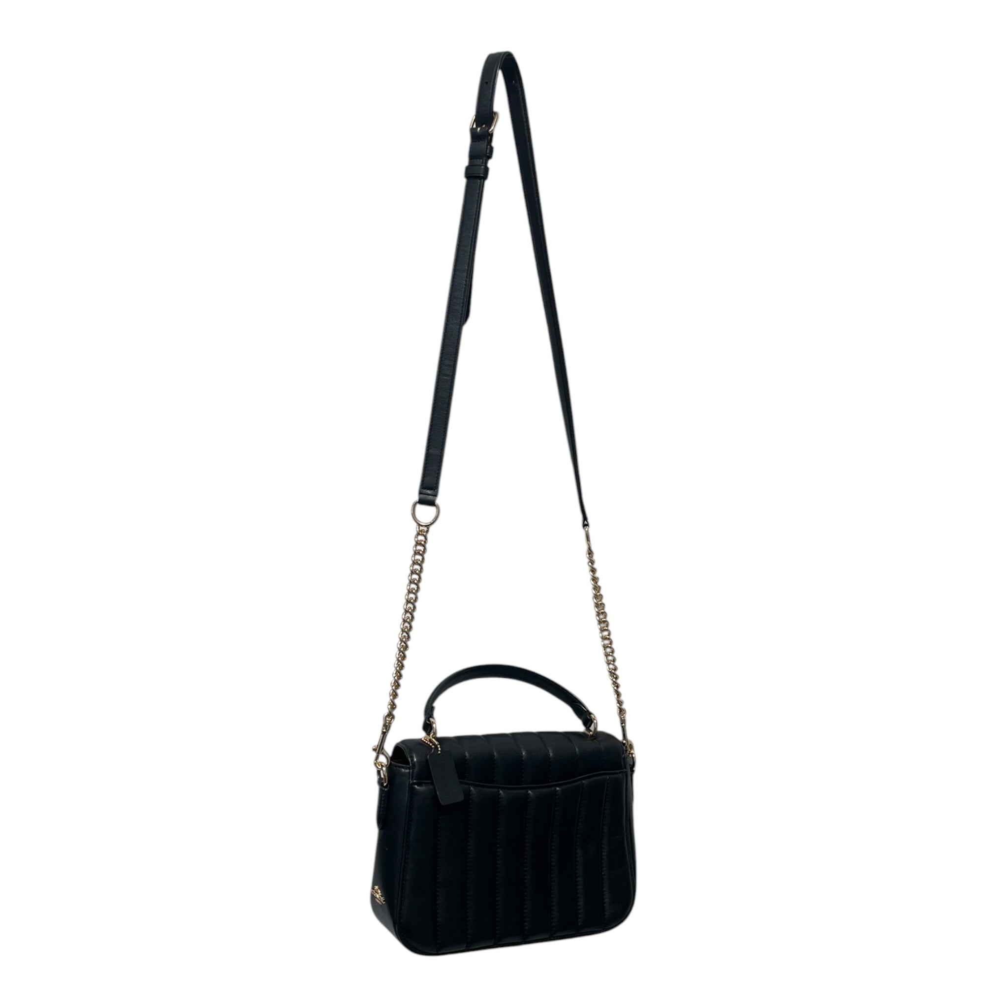COACH/Cross Body Bag/Leather/BLK/top handle c2157-c1558 view 2