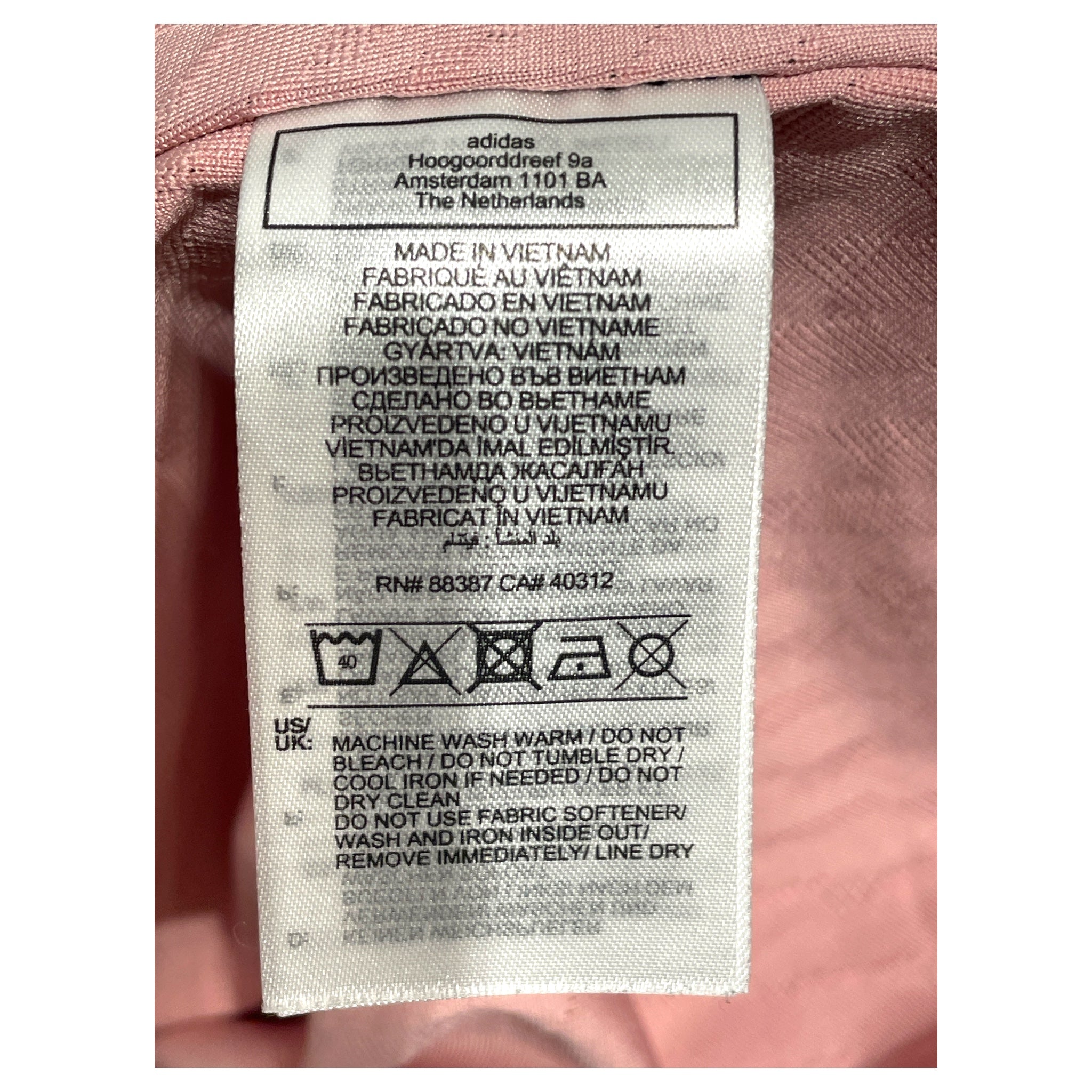 adidas/T-Shirt/M/Nylon/GRN/GRN/PNK/ADIDAS X NIGO view 4