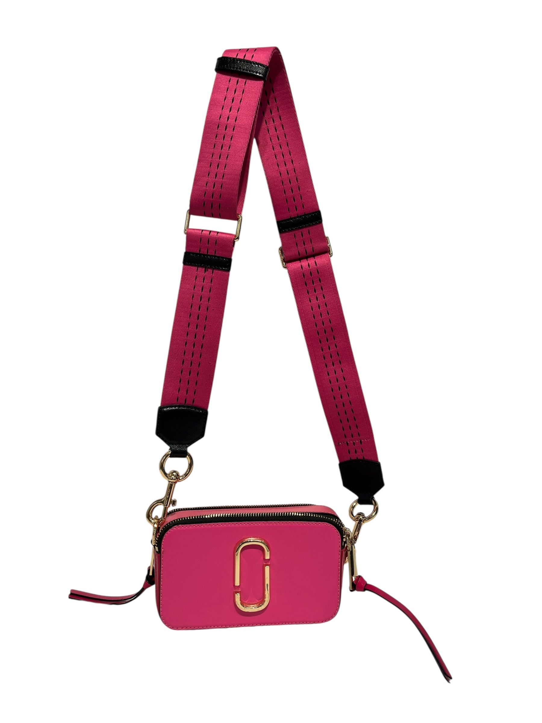 MARC JACOBS/Hand Bag/Leather/PNK/snapshot view 1