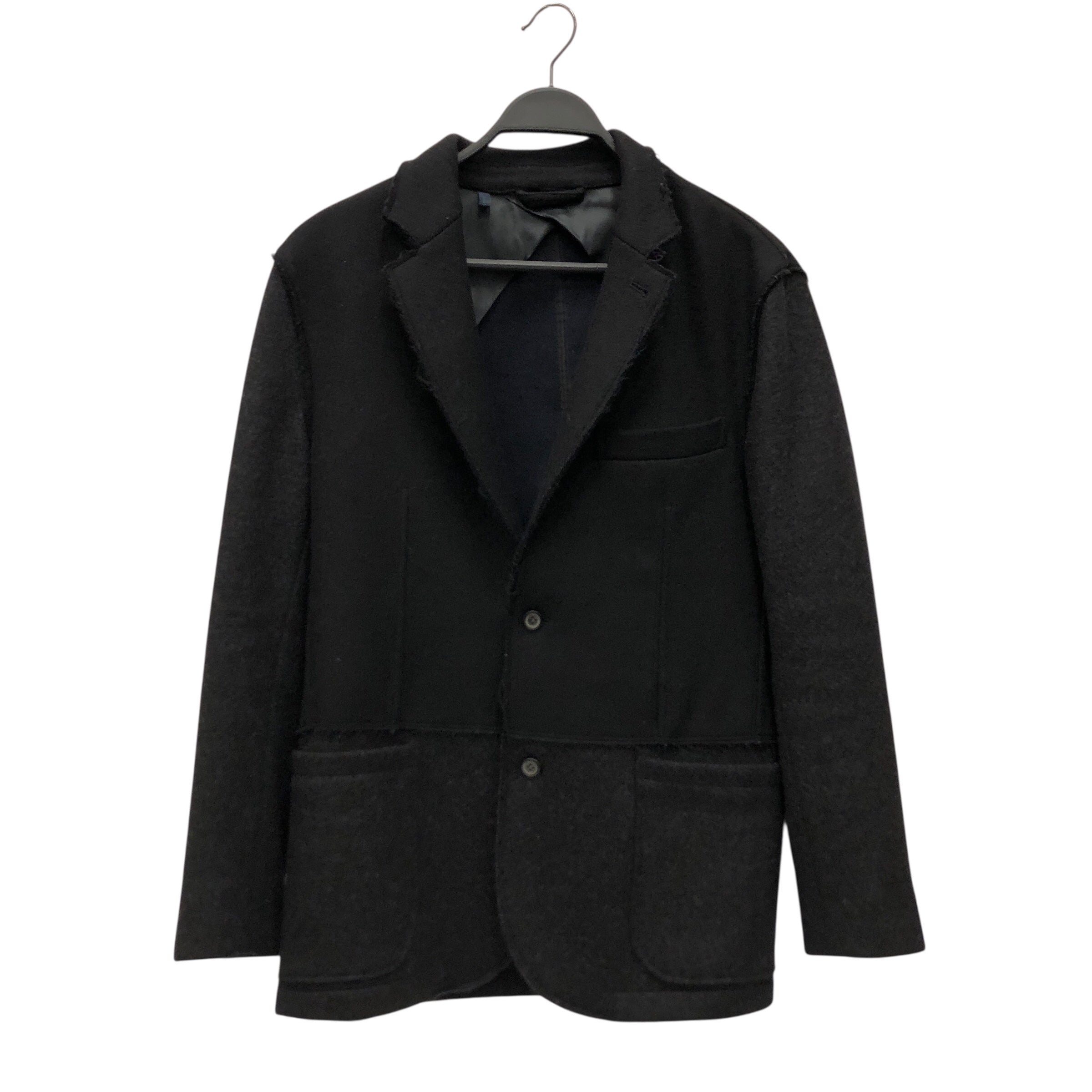 LANVIN/Coat/50/Cotton/BLK/Blazer view 1