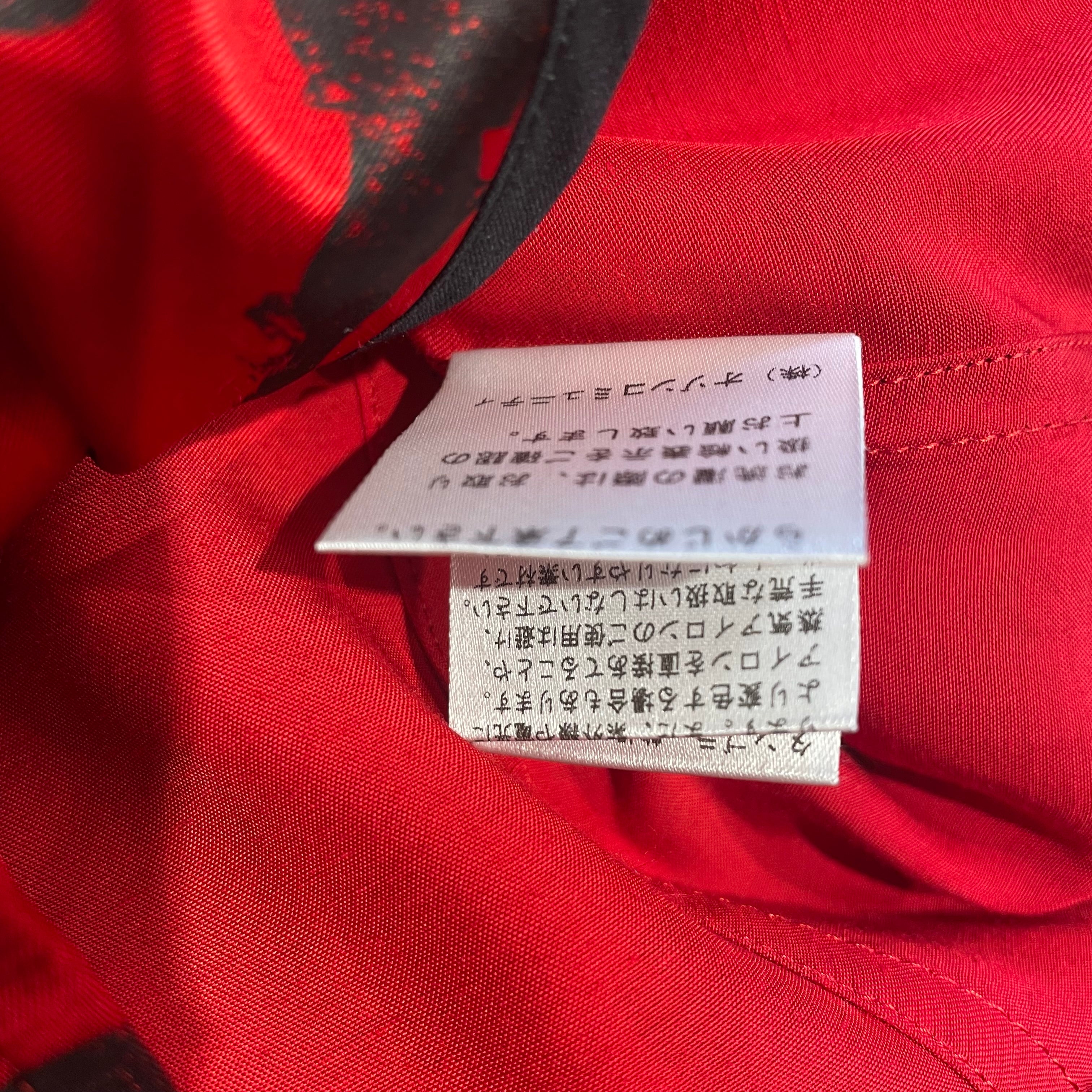 HYSTERIC GLAMOUR/Jacket/S/Graphic/Silk/RED/rolling stones blazer view 4