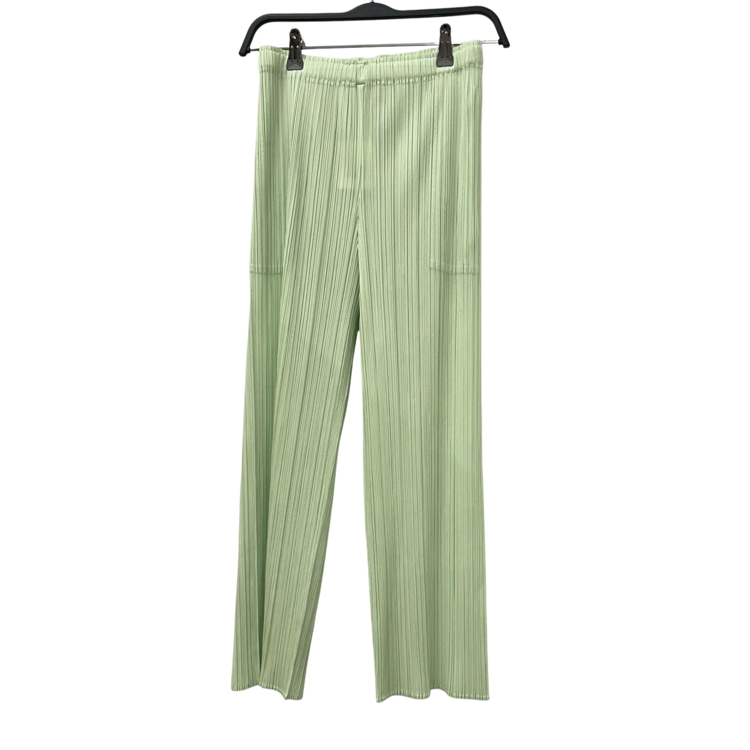 PLEATS PLEASE ISSEY MIYAKE/Bottoms/3/Polyester/GRN/ view 1