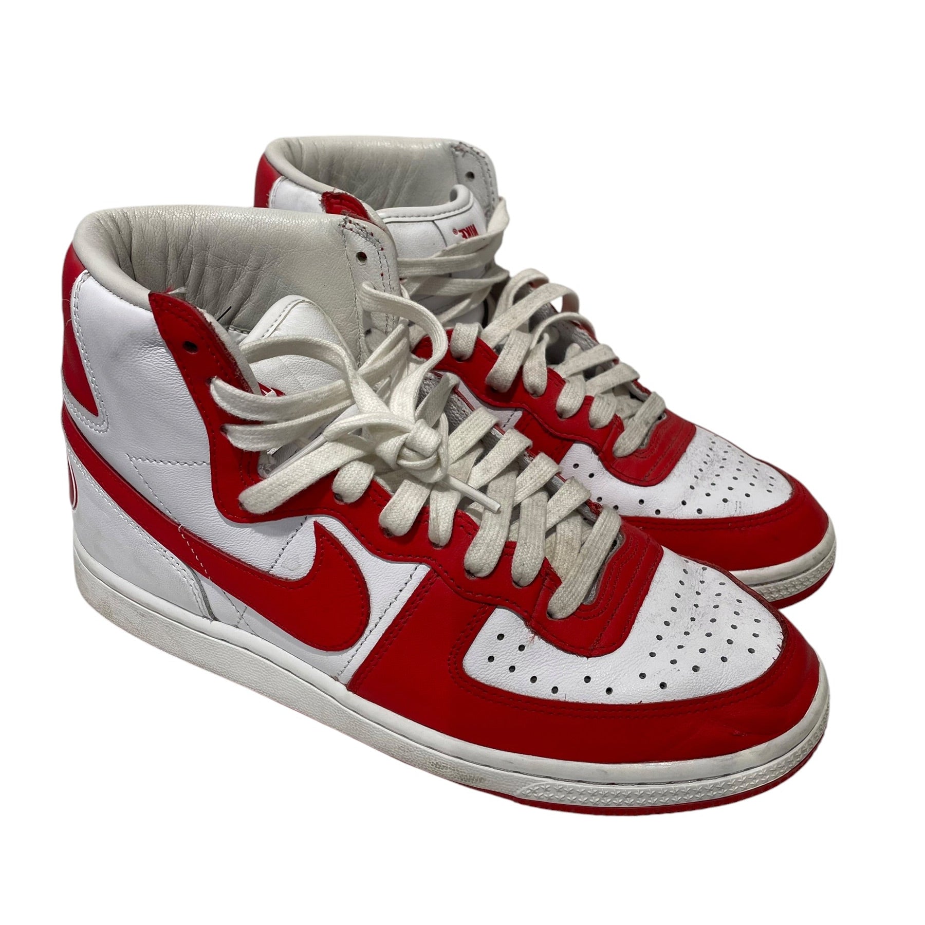 NIKE/Hi-Sneakers/US 8/Border/Leather/RED/FD4159102 view 1
