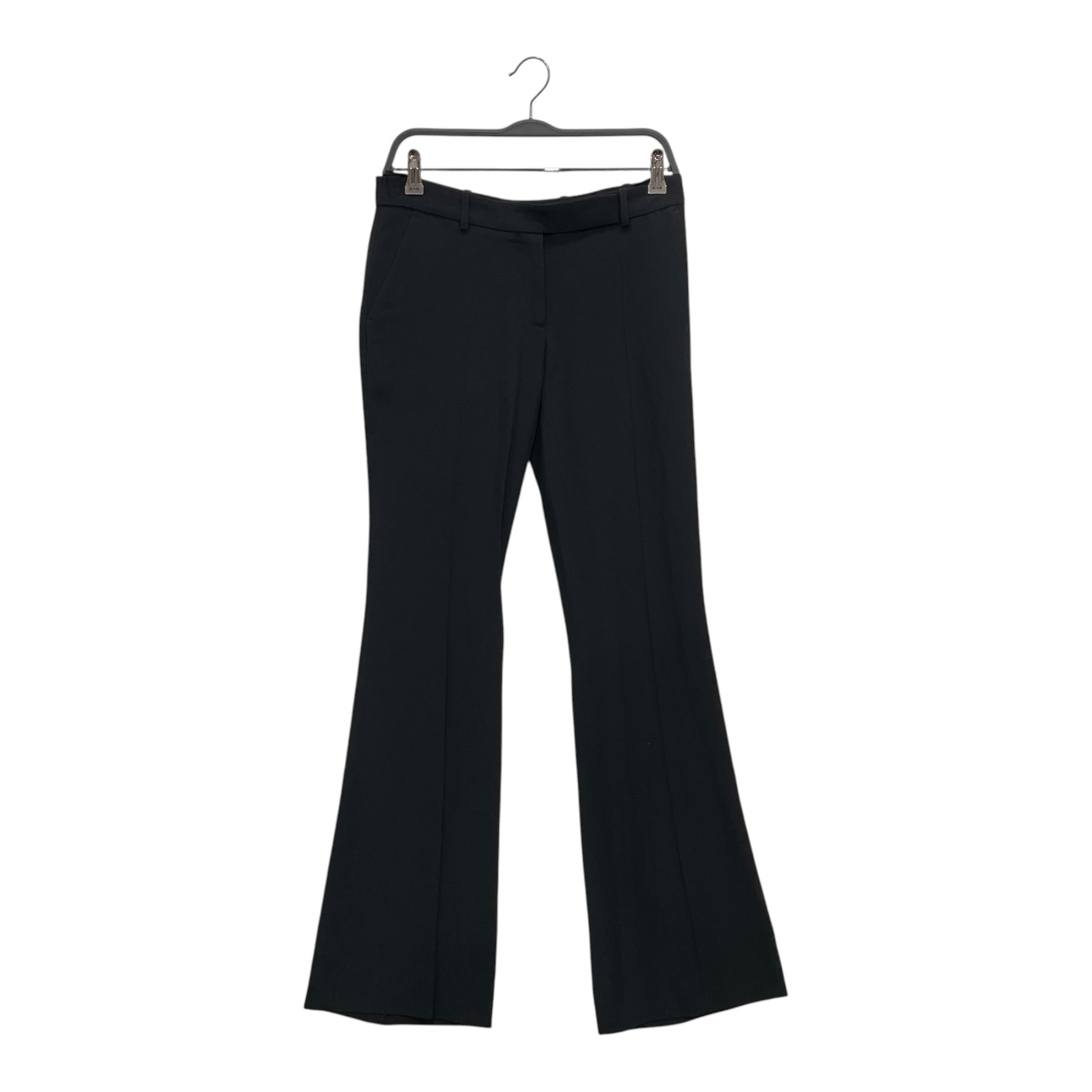 Alexander McQueen/Bottoms/40/Cotton/BLK/WIDEFLARE view 1