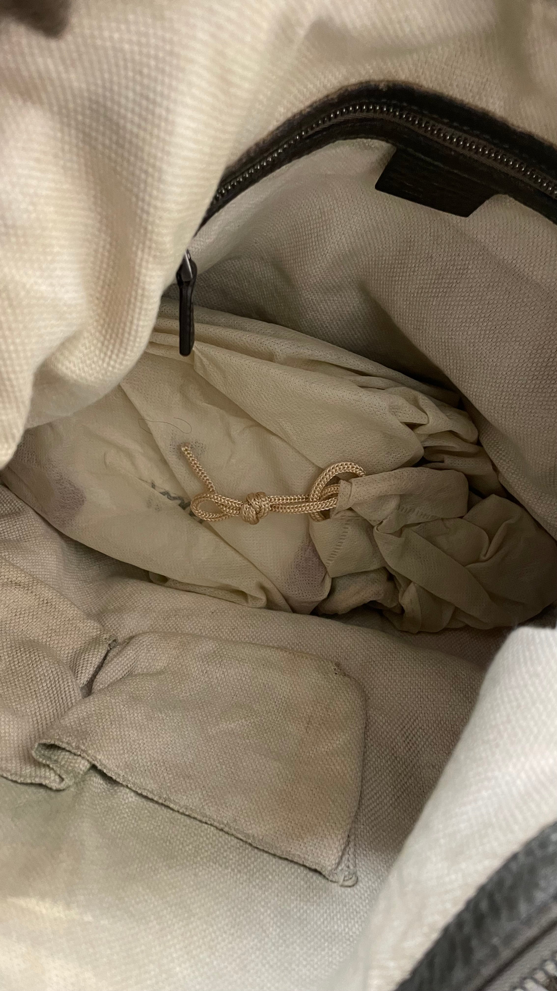 GUCCI/Bag/Leather/GRY/SOHO CHAIN HOBO view 6