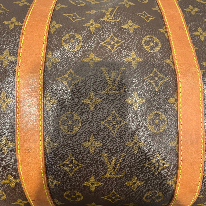 LOUIS VUITTON/Luggage/Monogram/Leather/BRW/LARGE KEEPAL