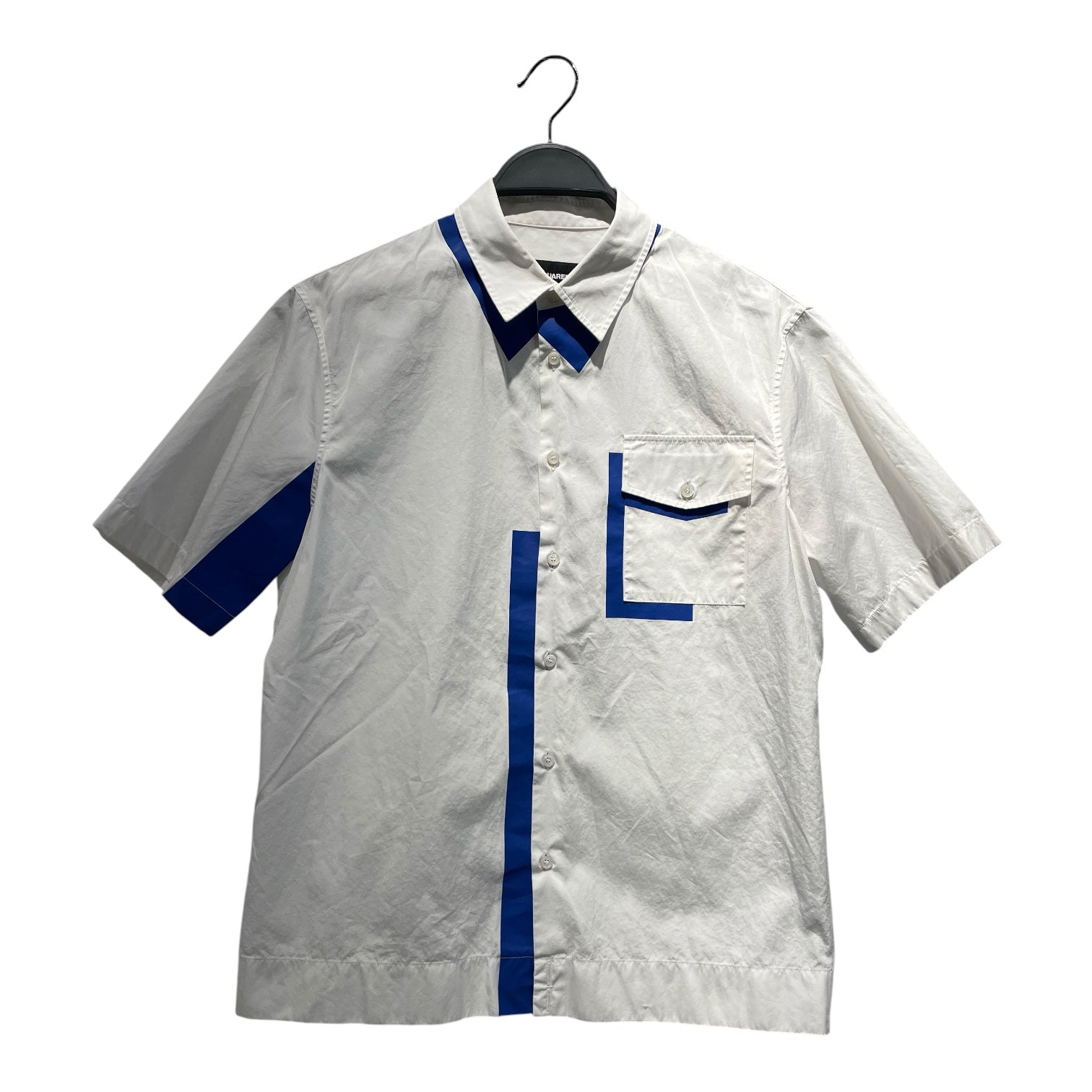DSQUARED2/SS Shirt/48/Cotton/WHT/ view 1