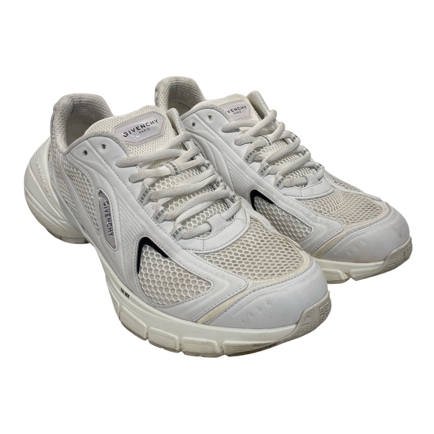 GIVENCHY/Low-Sneakers/EU 44/WHT/tk-mx runner view 1