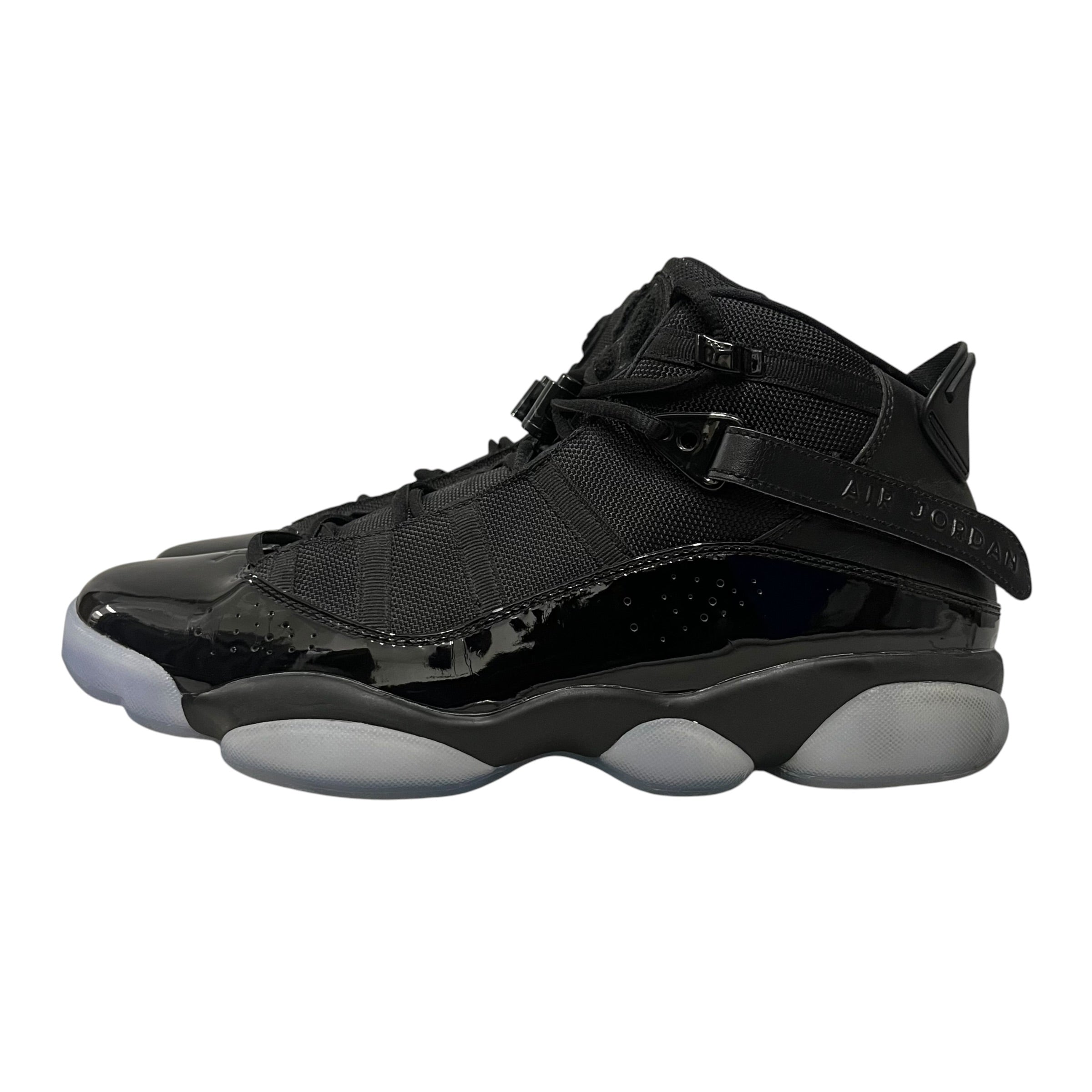 NIKE/JORDAN 6 RINGS/Hi-Sneakers/US 12/Polyester/BLK/322992-011 view 3