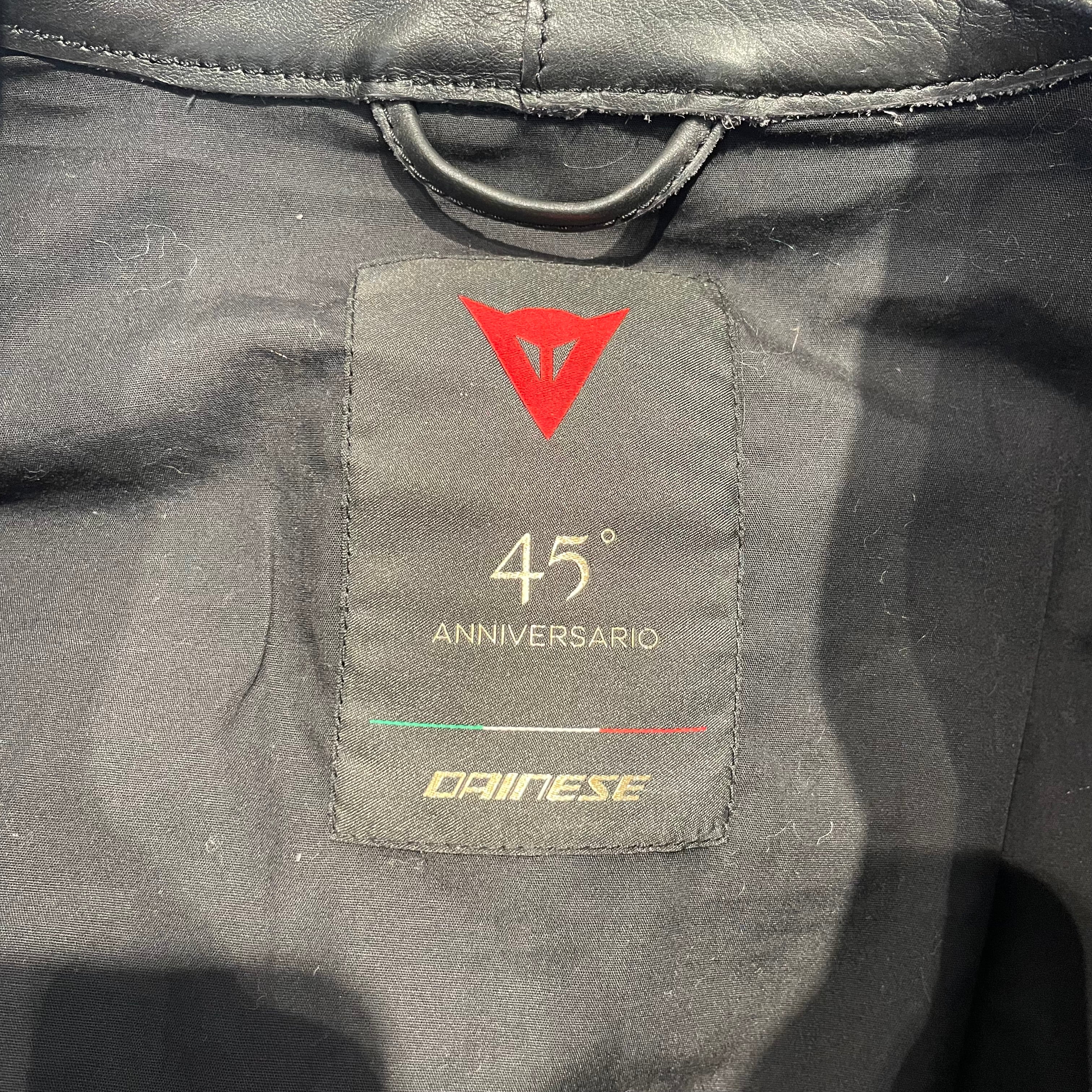 DAINESE/Tailored Jkt/45/Leather/BLK/Dainese Legacy leather jkt view 3