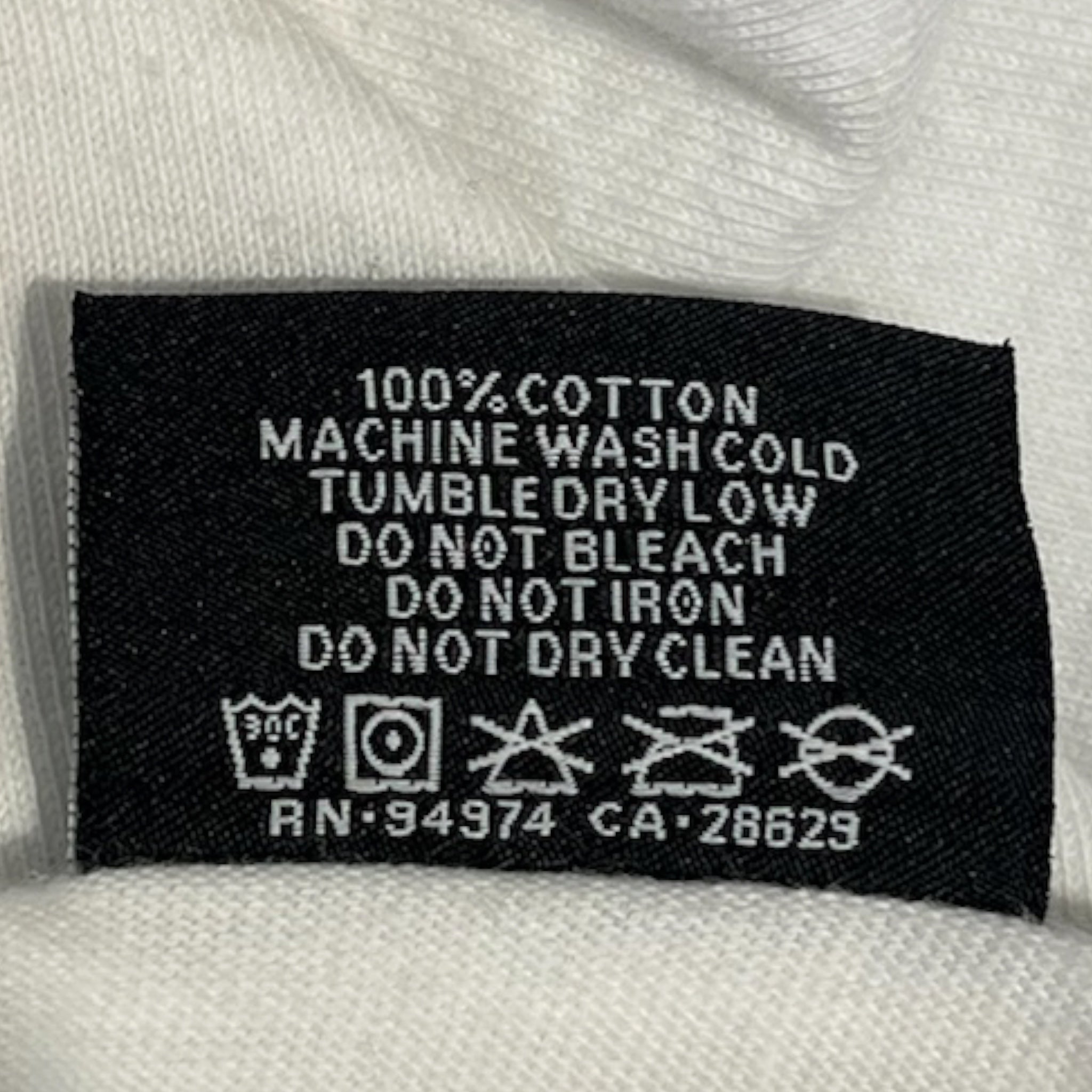 STUSSY/Rick Owens/T-Shirt/L/Cotton/WHT/Graphic/WORLD TOUR FW20 NY LA TOKYO view 4