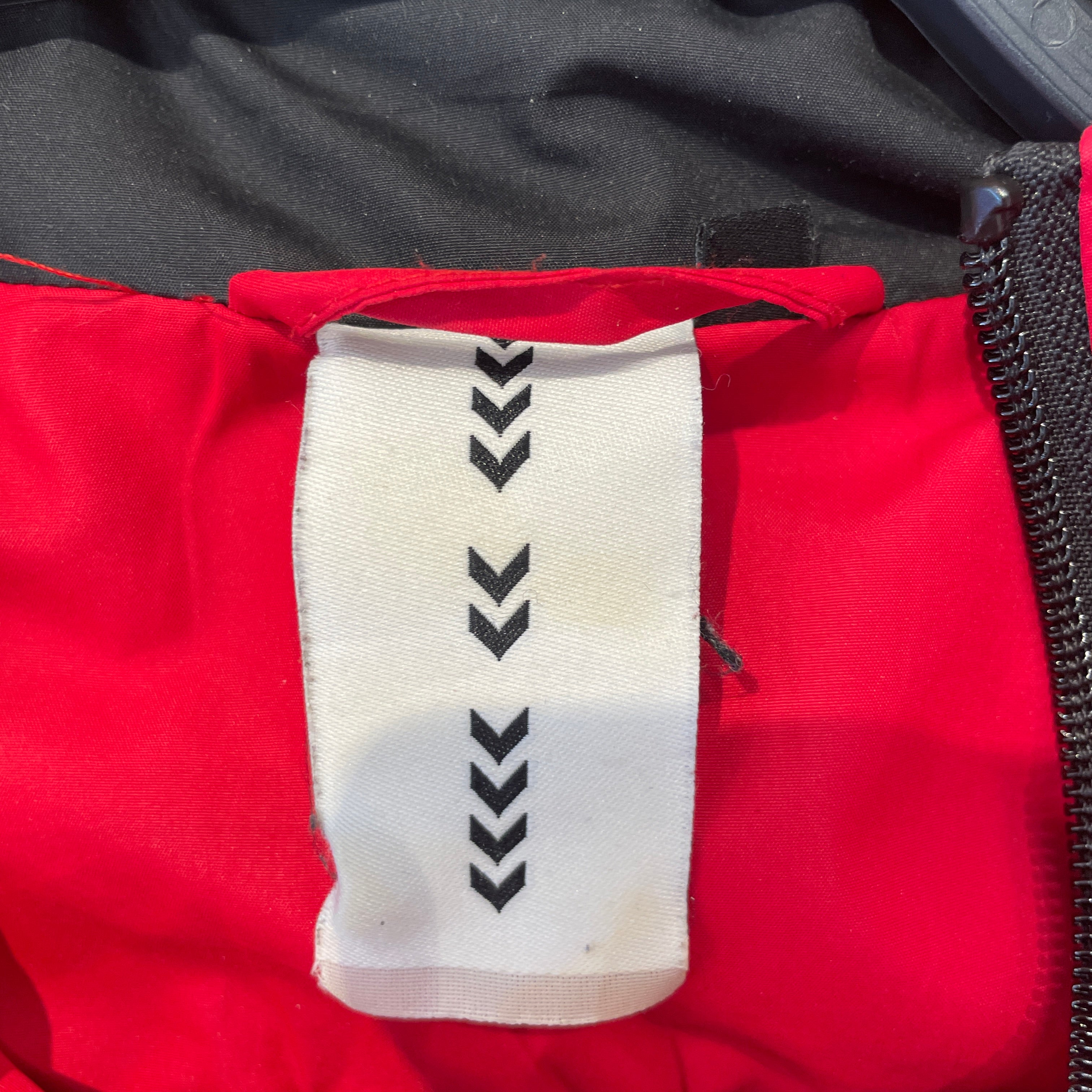 424(FourTwoFour)/424(FourTwoFour)/hummel/Windbreaker/L/Polyester/RED/Graphic/Daddy Micro Zip view 3