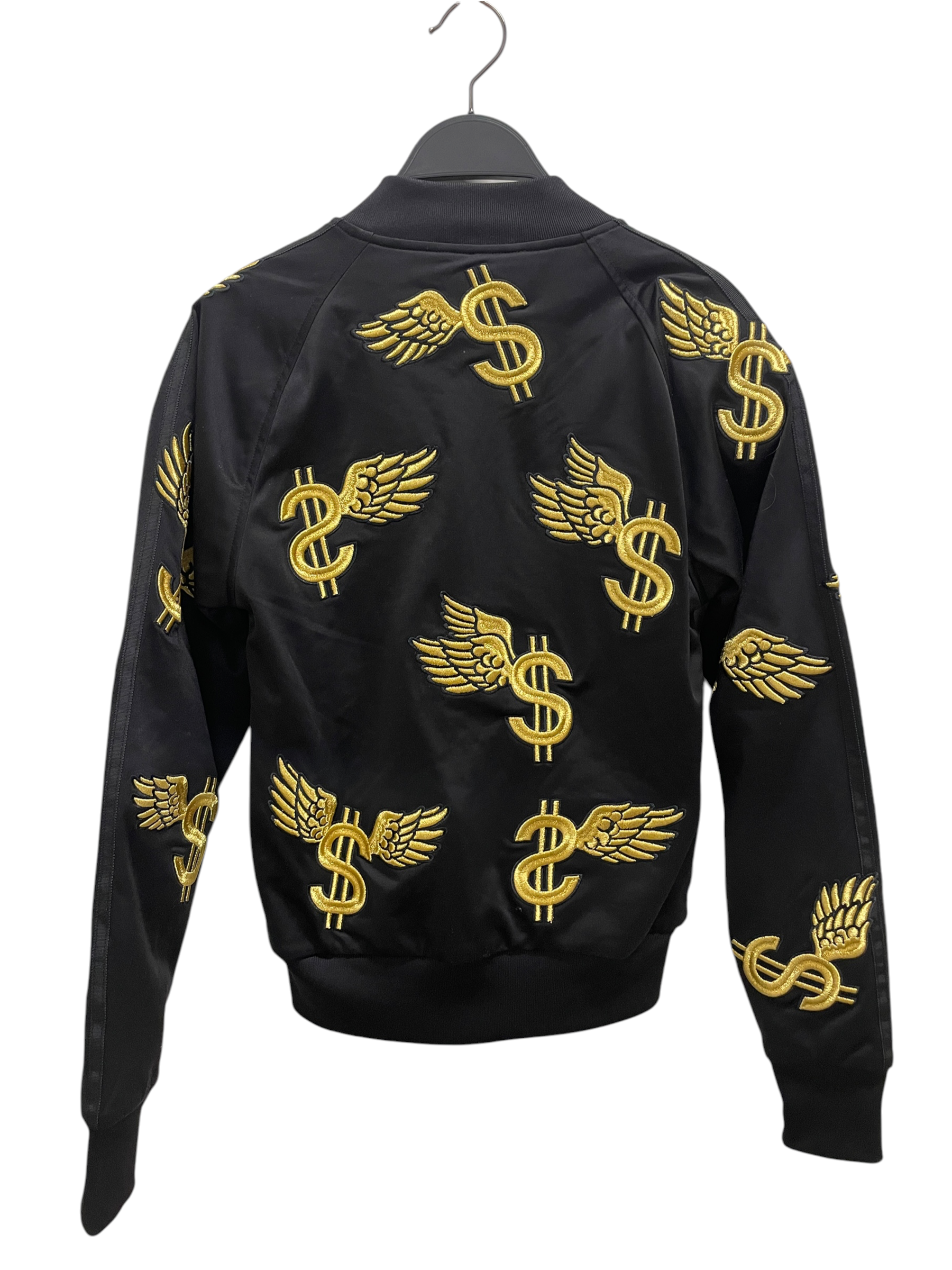 JEREMY SCOTT/adidas/Track Jkt/XS/Cotton/BLK/WING DOLLAR view 2