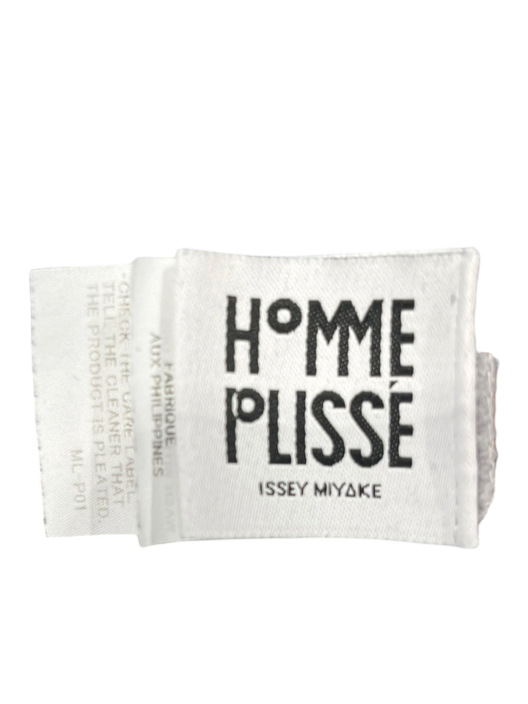 HOMME PLISSE ISSEY MIYAKE/Pants/Polyester/GRY/BELT LOOPS PLEATED PANTS view 3