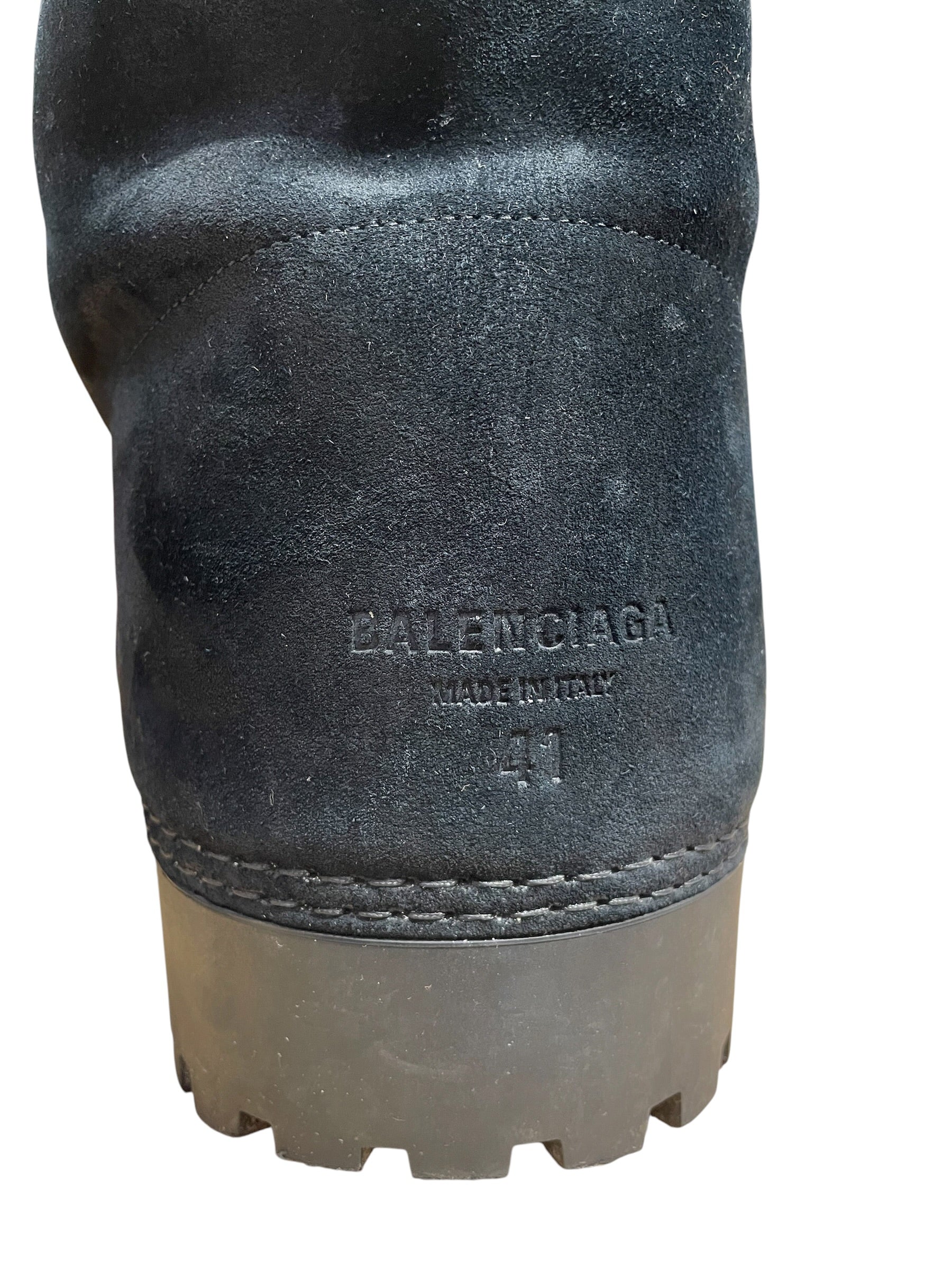 BALENCIAGA/Boots/EU 41/BLK/ALASKA FUR BOOTS view 6