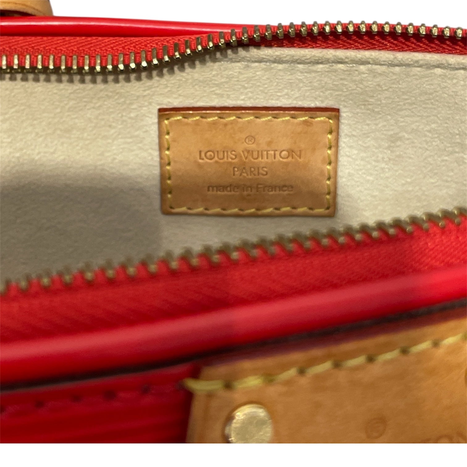 LOUIS VUITTON/Cross Body Bag/Leather/RED/EPI DOCK view 3