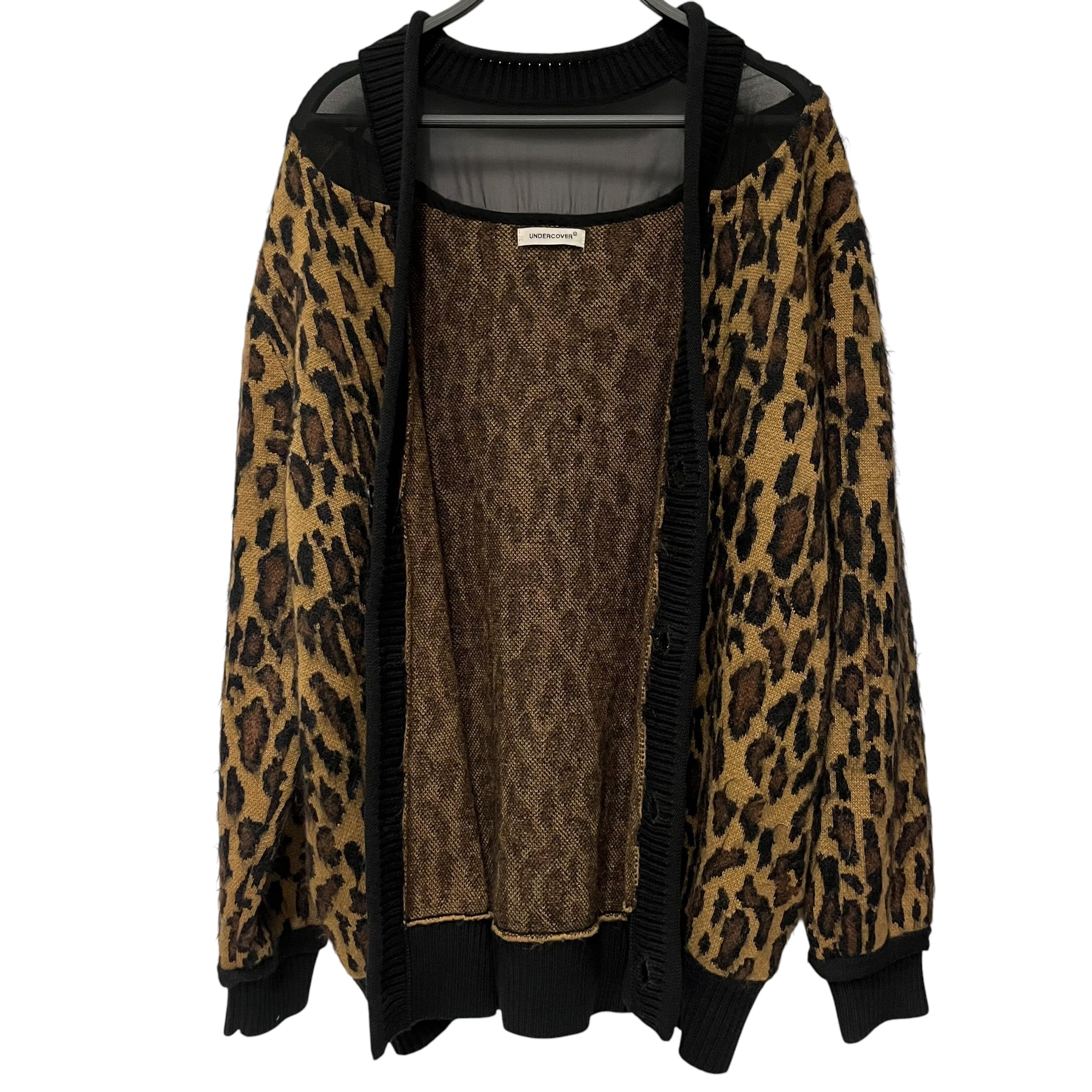 UNDERCOVER/Cardigan/2/Cotton/CML/ view 2