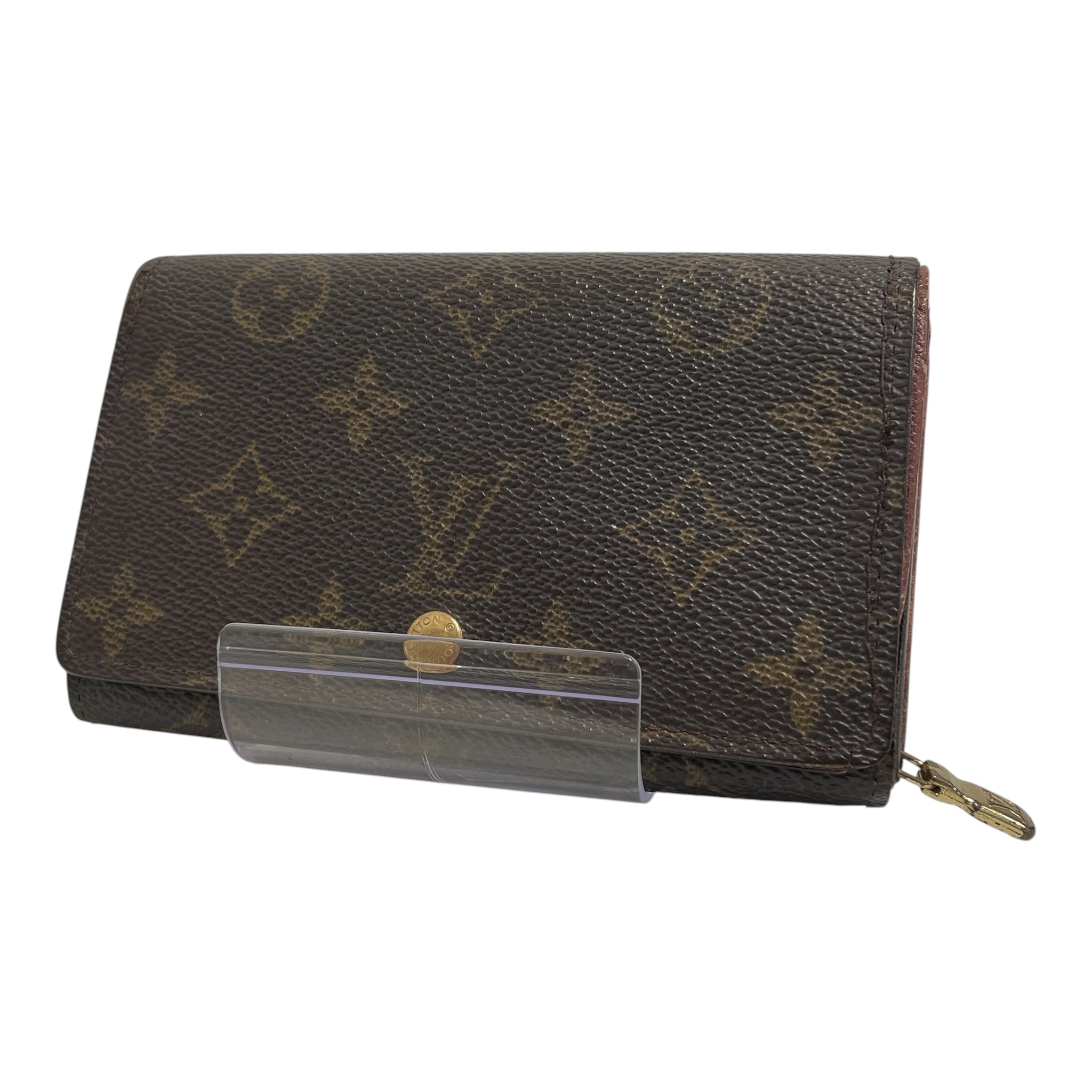 LOUIS VUITTON/Long Wallet/Brown/Monogram/PORTE MONNAIE ZIP_MONOGRAM CANVAS/M61735 view 1
