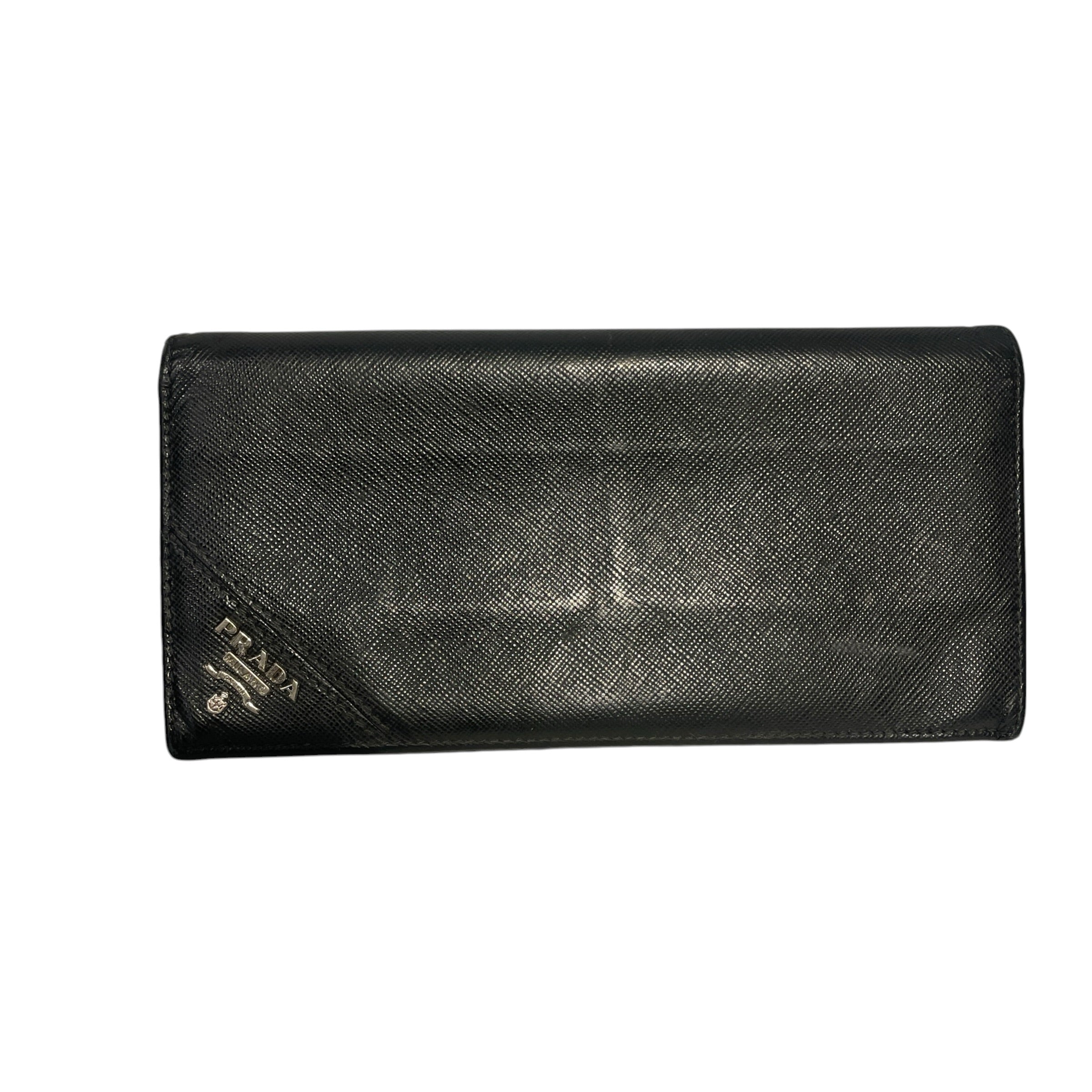 PRADA/Long Wallet/BLK/M's/BB72C9W view 1