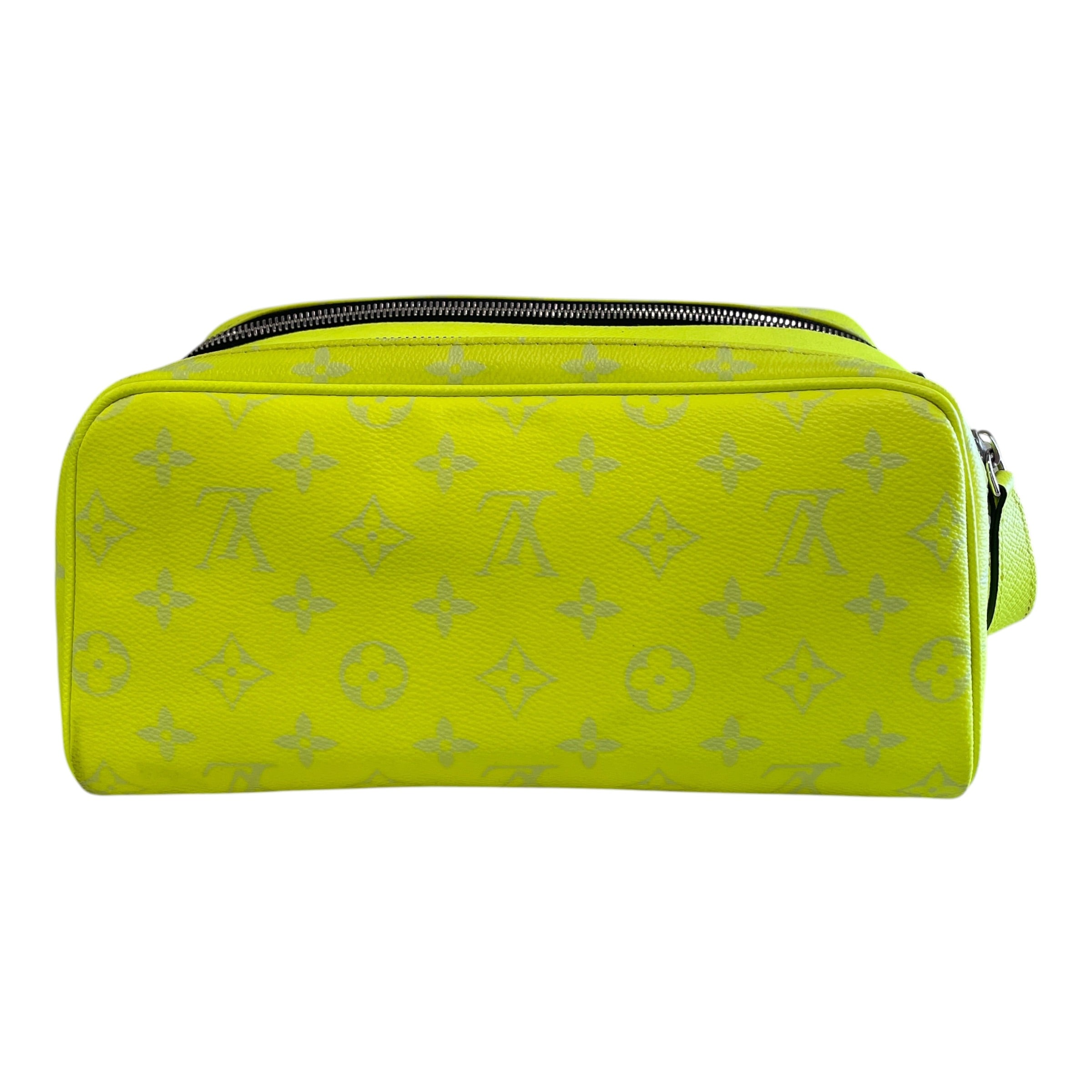 LOUIS VUITTON/Pouch/All Over Print/YEL/3QDQ4GC/NEON YELLOW view 1