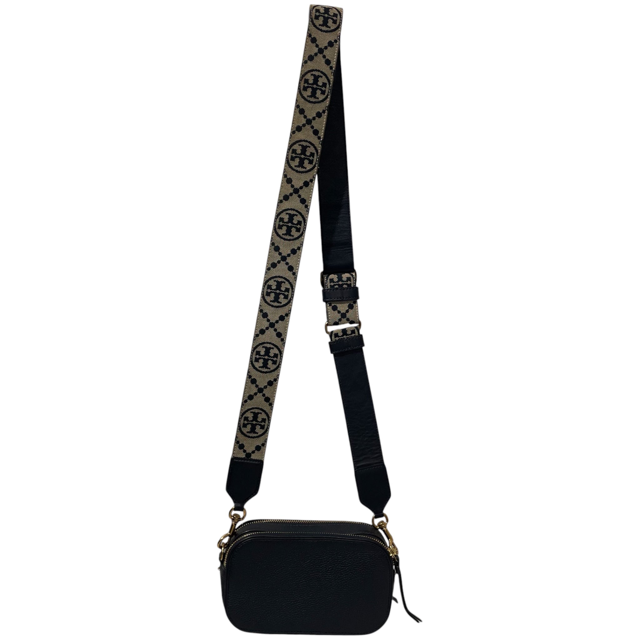 TORY BURCH/Cross Body Bag/Leather/NVY/ view 2