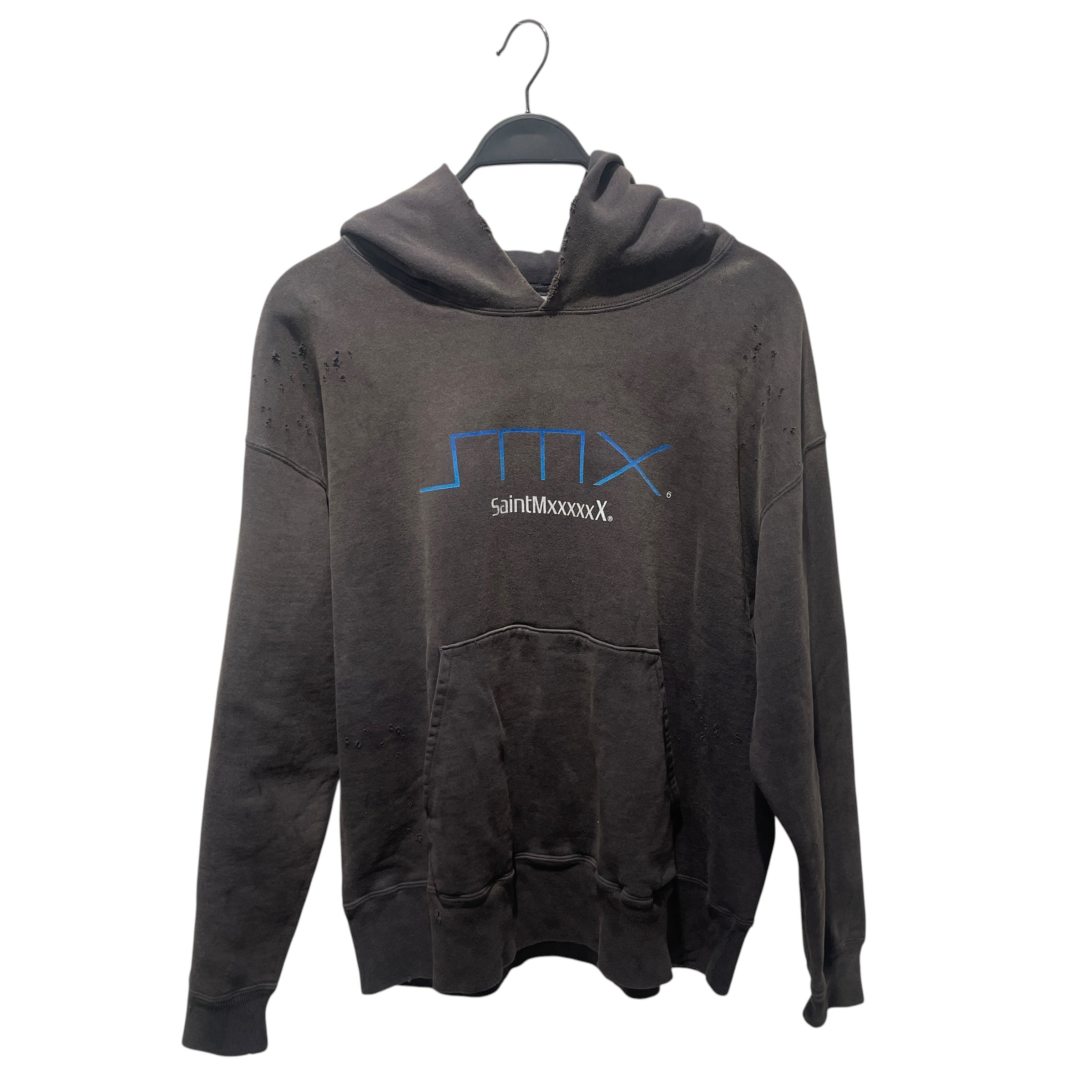SAINT MICHAEL/Hoodie/L/Cotton/GRY/SMX SAINTMXXXXXX view 1