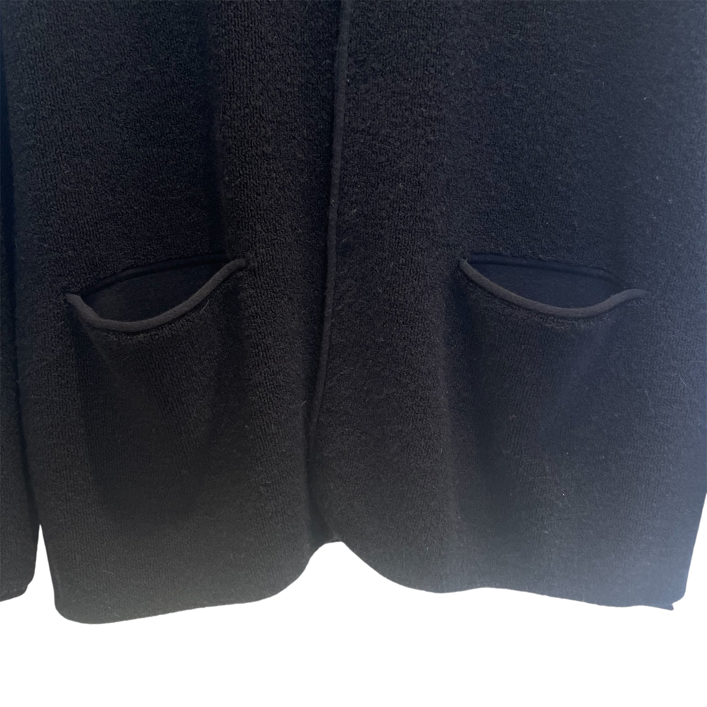 GIORGIO ARMANI/Fleece Jkt/41/Cashmere/NVY/Pullover/rn103723 view 5