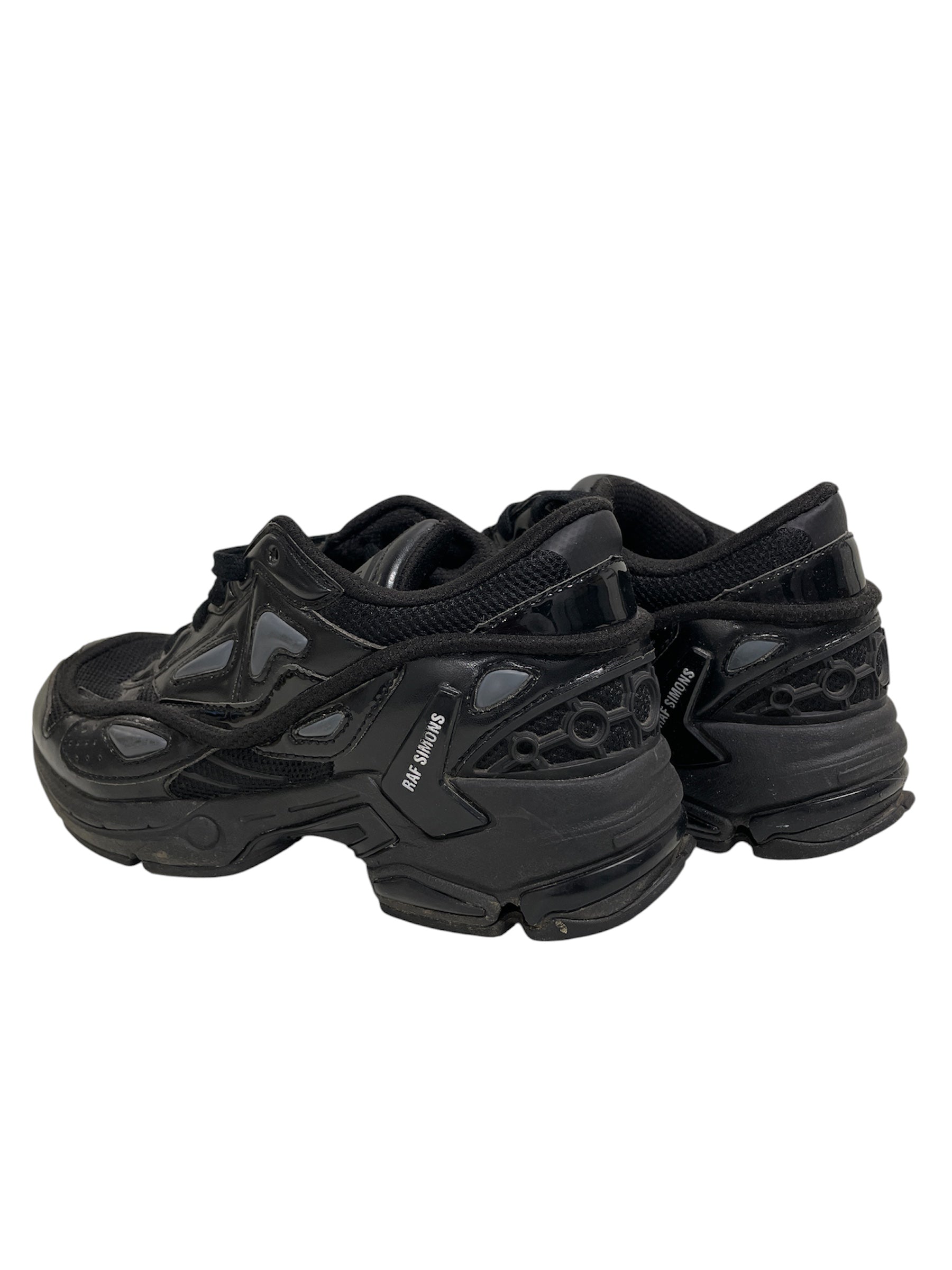 RAF SIMONS/Low-Sneakers/US 6/Cotton/BLK/TRIPLE BLK/PHARAXUS view 2