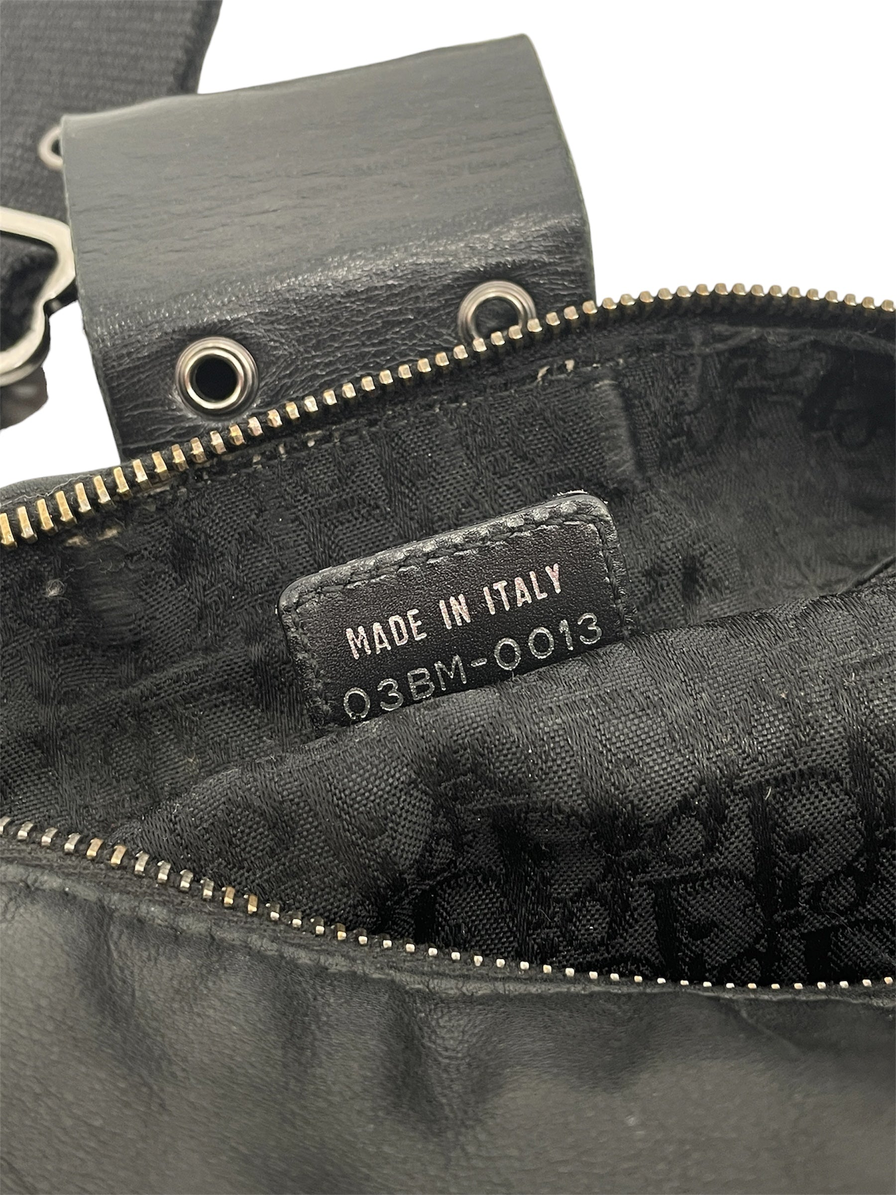 Christian Dior/Cross Body Bag/Leather/BLK/STREET CHIC HOBO BAG view 10