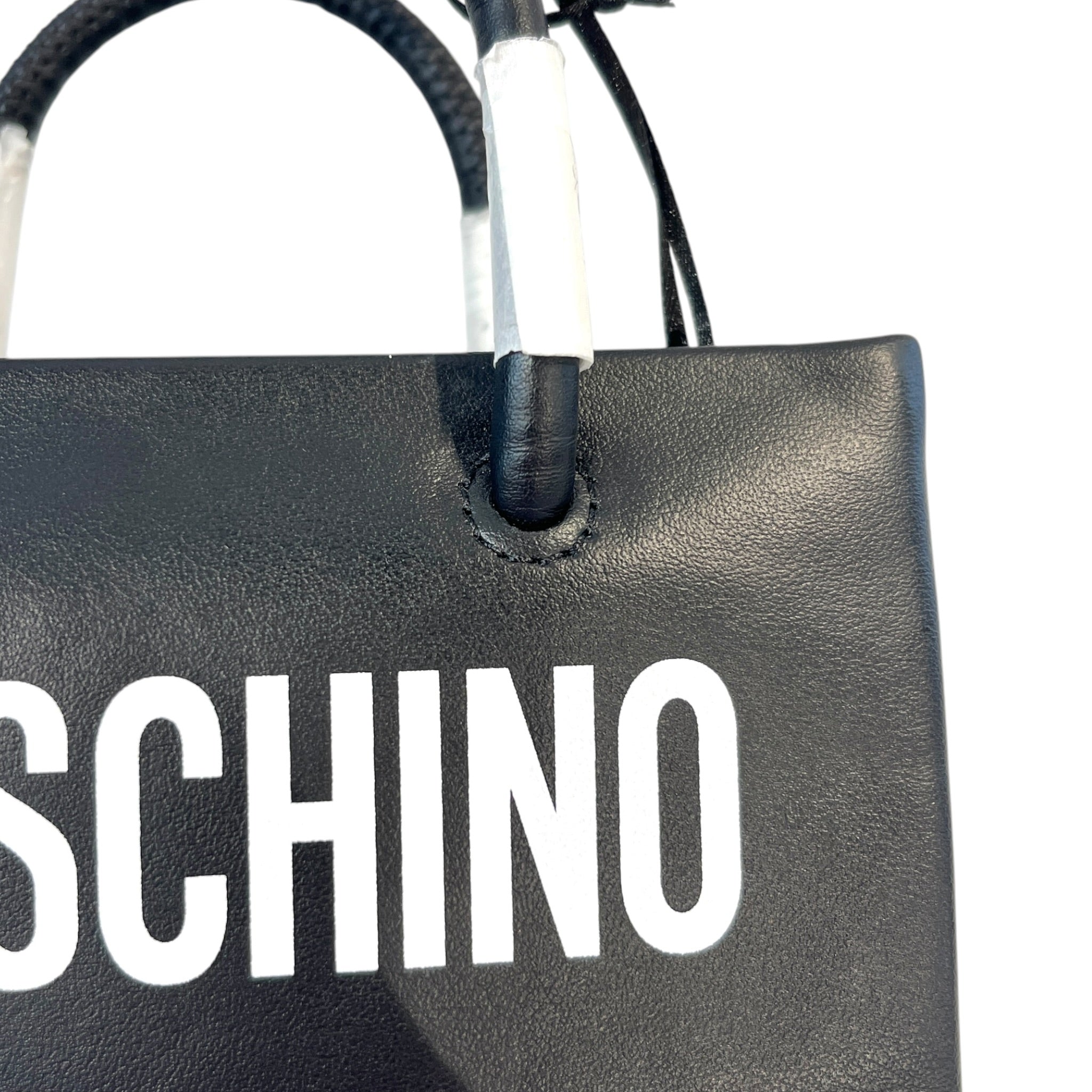 MOSCHINO/Hand Bag/Leather/BLK/moschino belt bag view 5