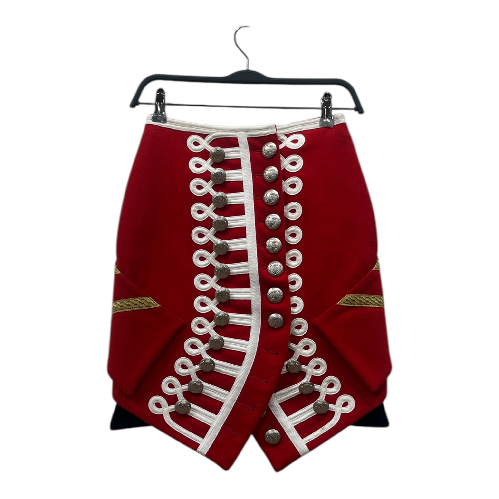 BURBERRY/Skirt/4/Wool/RED/Midi Length/RUNWAY CEREMONIAL SKIRT view 1